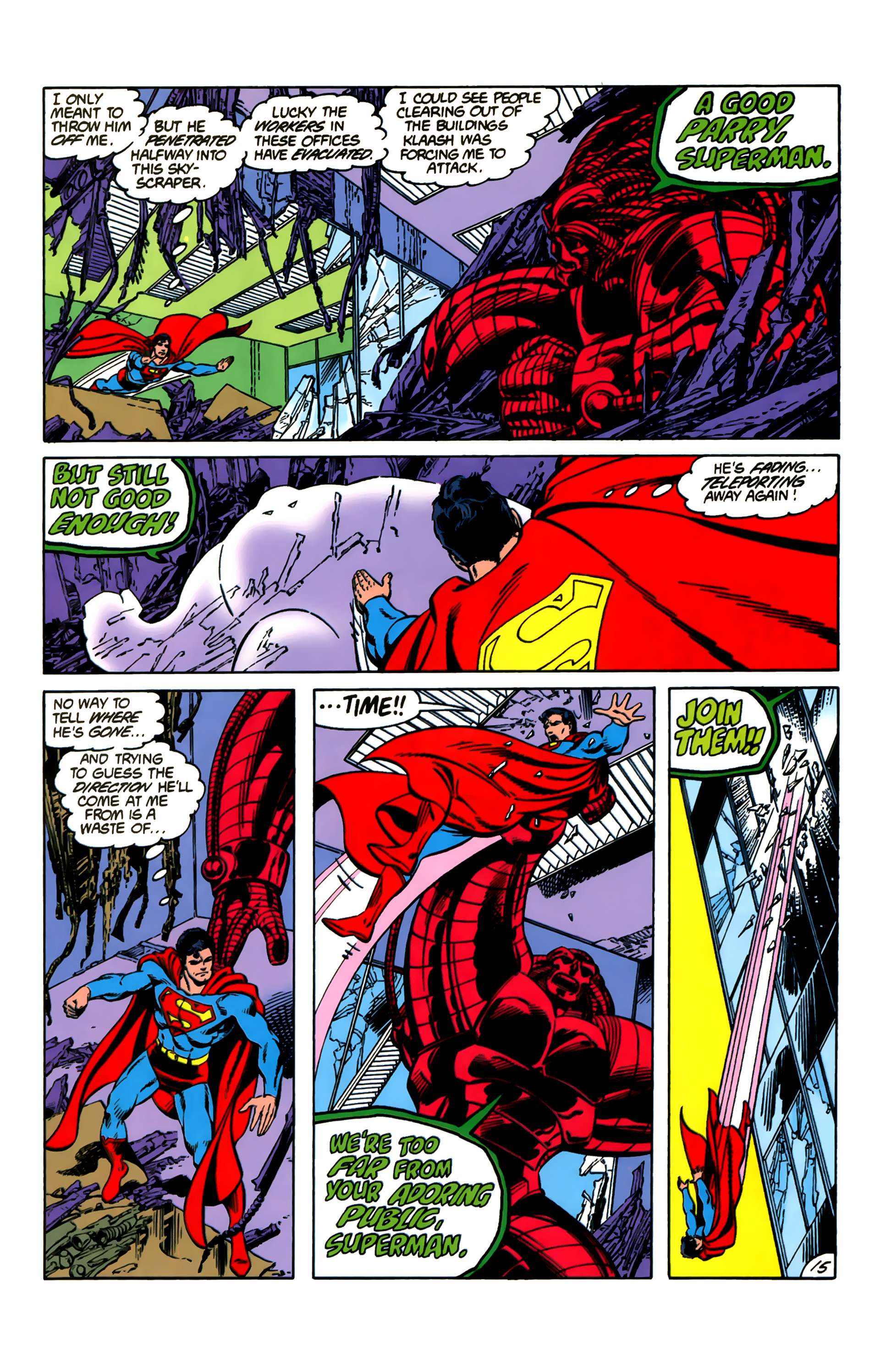 Read online Superman (1987) comic -  Issue #10 - 16
