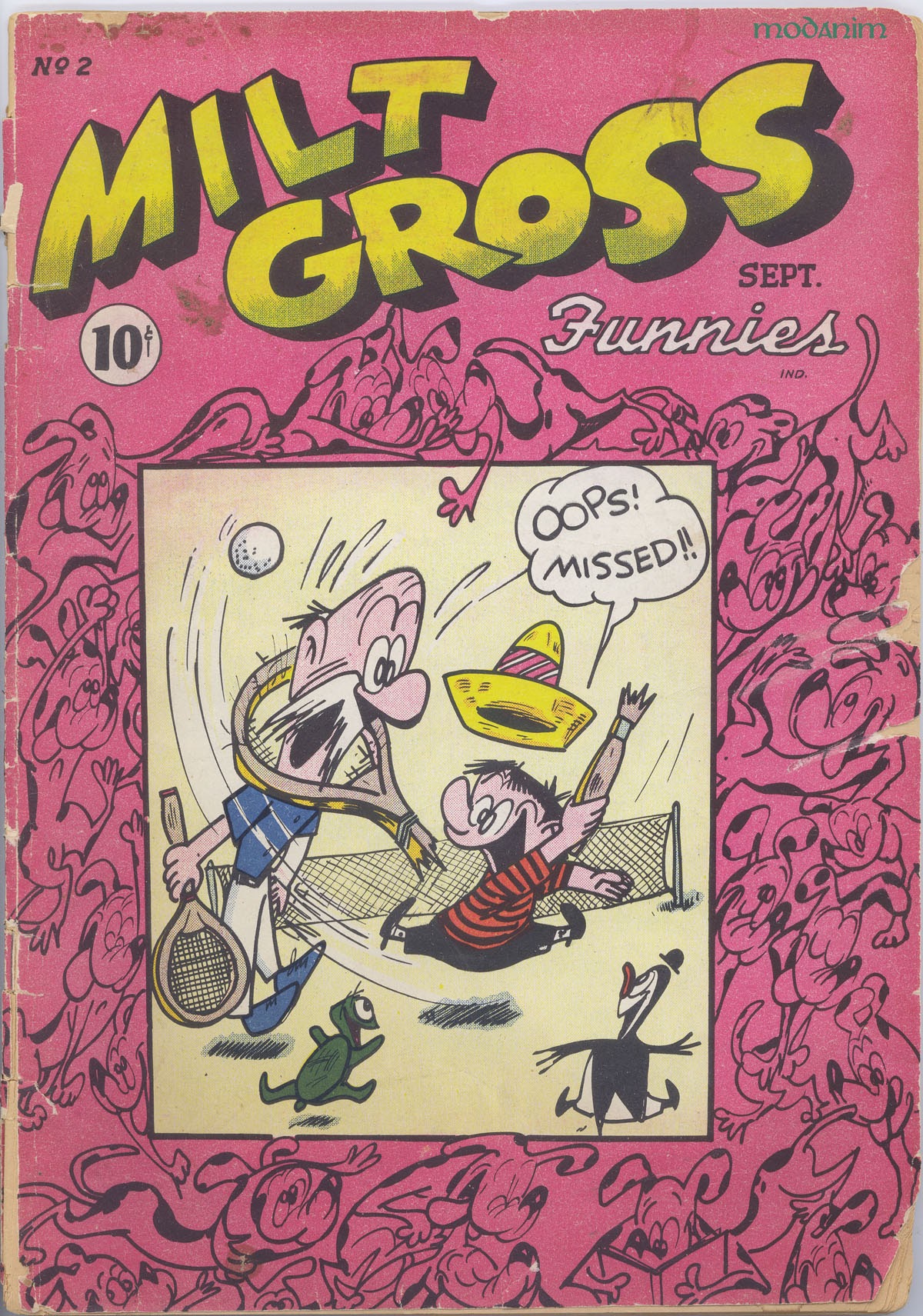 Read online Milt Gross Funnies comic -  Issue #2 - 1