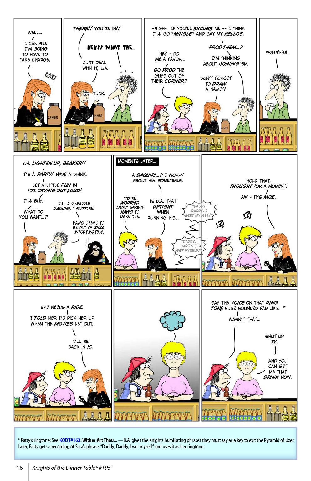 Read online Knights of the Dinner Table comic -  Issue #195 - 18