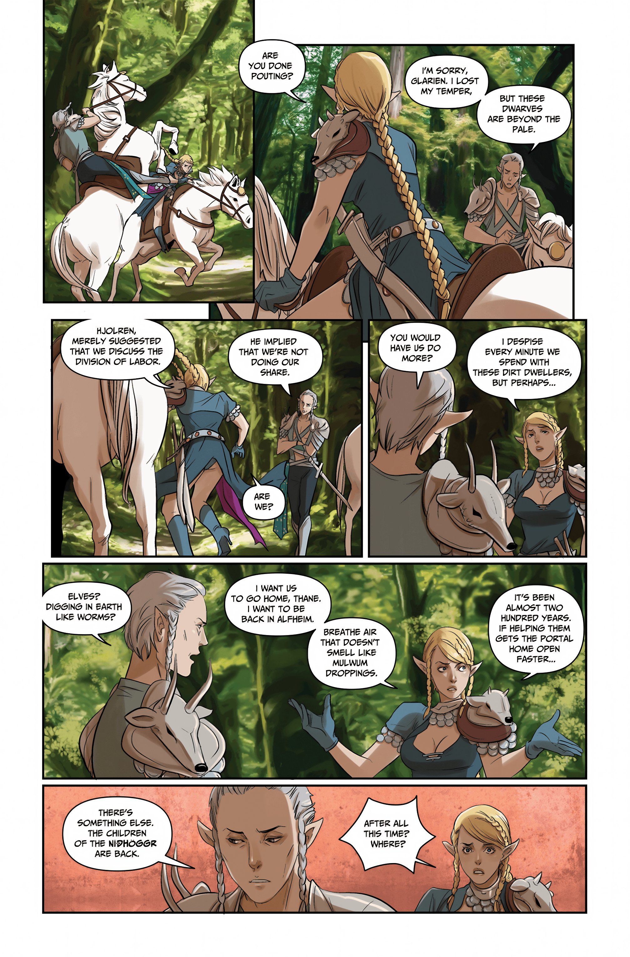 Read online White Ash Presents Glarien comic -  Issue # Full - 12
