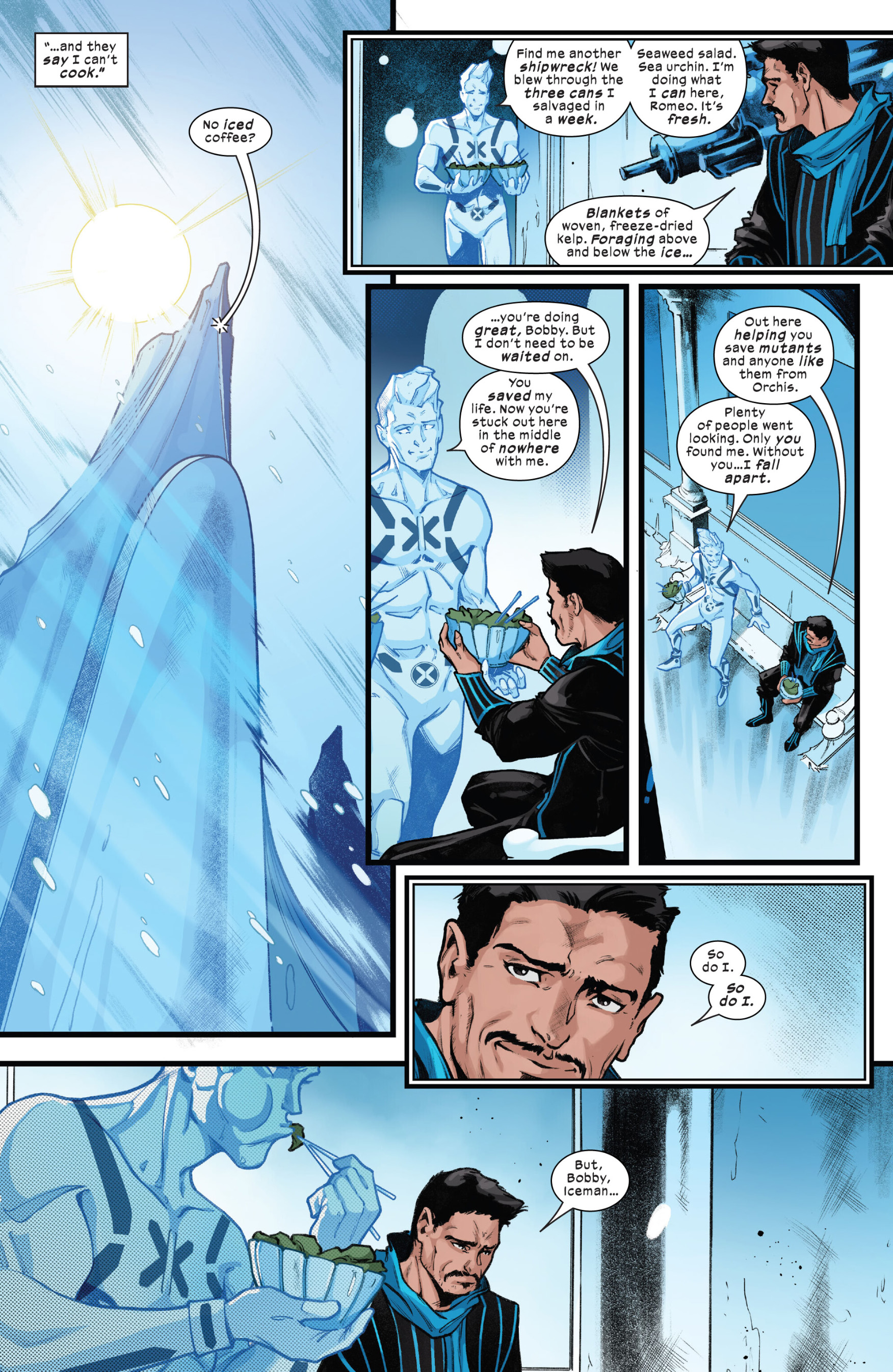 Read online Astonishing Iceman comic -  Issue #3 - 7