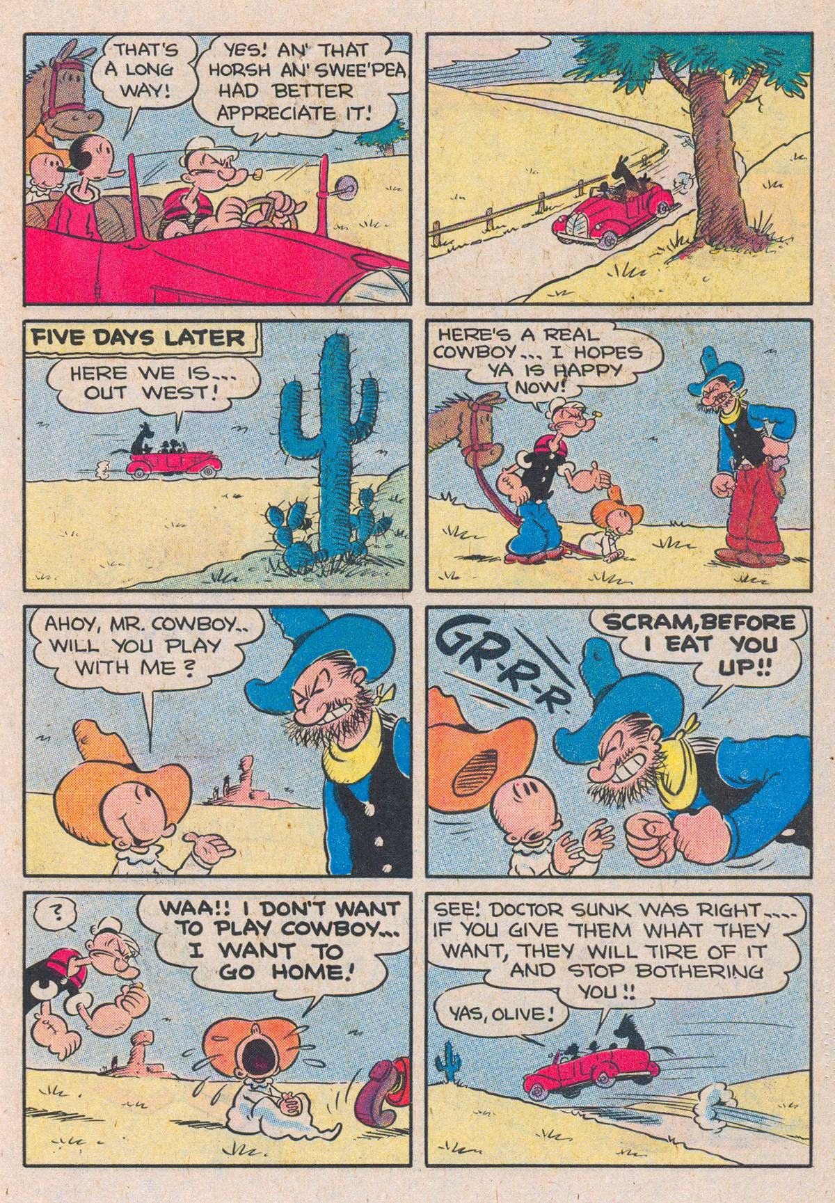 Read online Popeye (1948) comic -  Issue #169 - 31