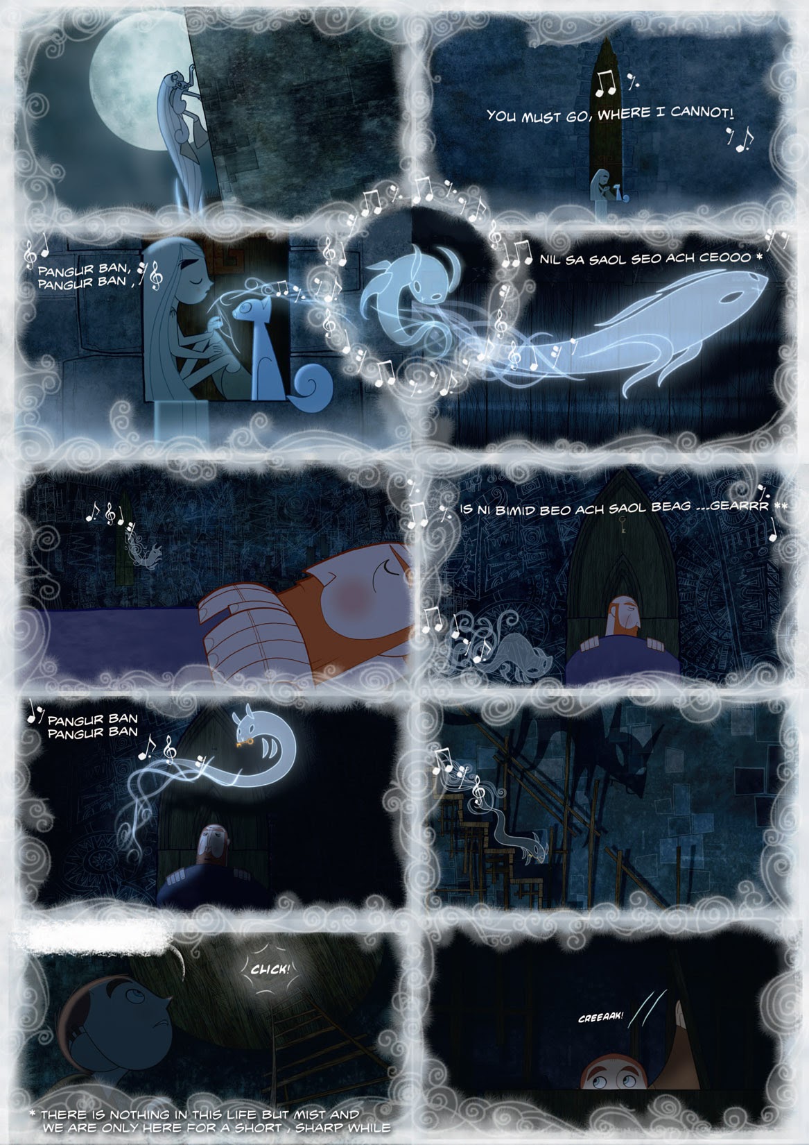 Read online The Secret Of Kells comic -  Issue # TPB - 79