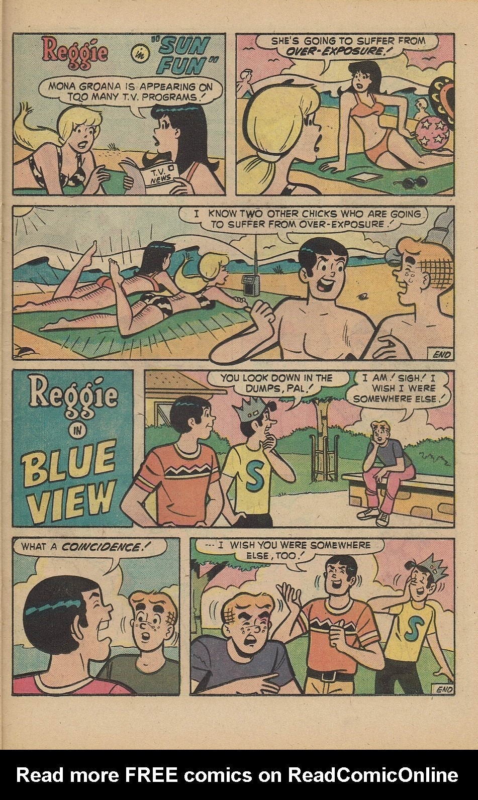 Read online Reggie's Wise Guy Jokes comic -  Issue #35 - 23