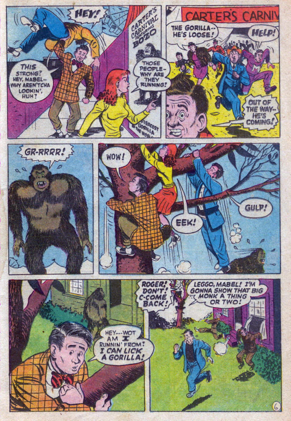 Read online Exciting Comics comic -  Issue #51 - 21