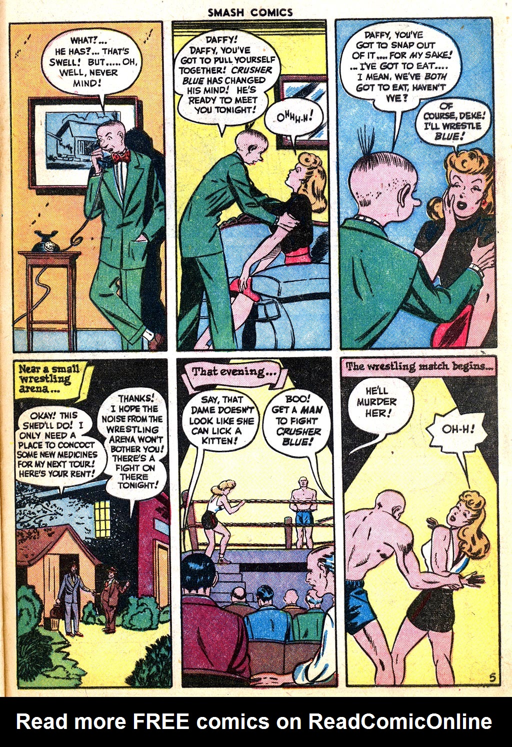 Read online Smash Comics comic -  Issue #64 - 49
