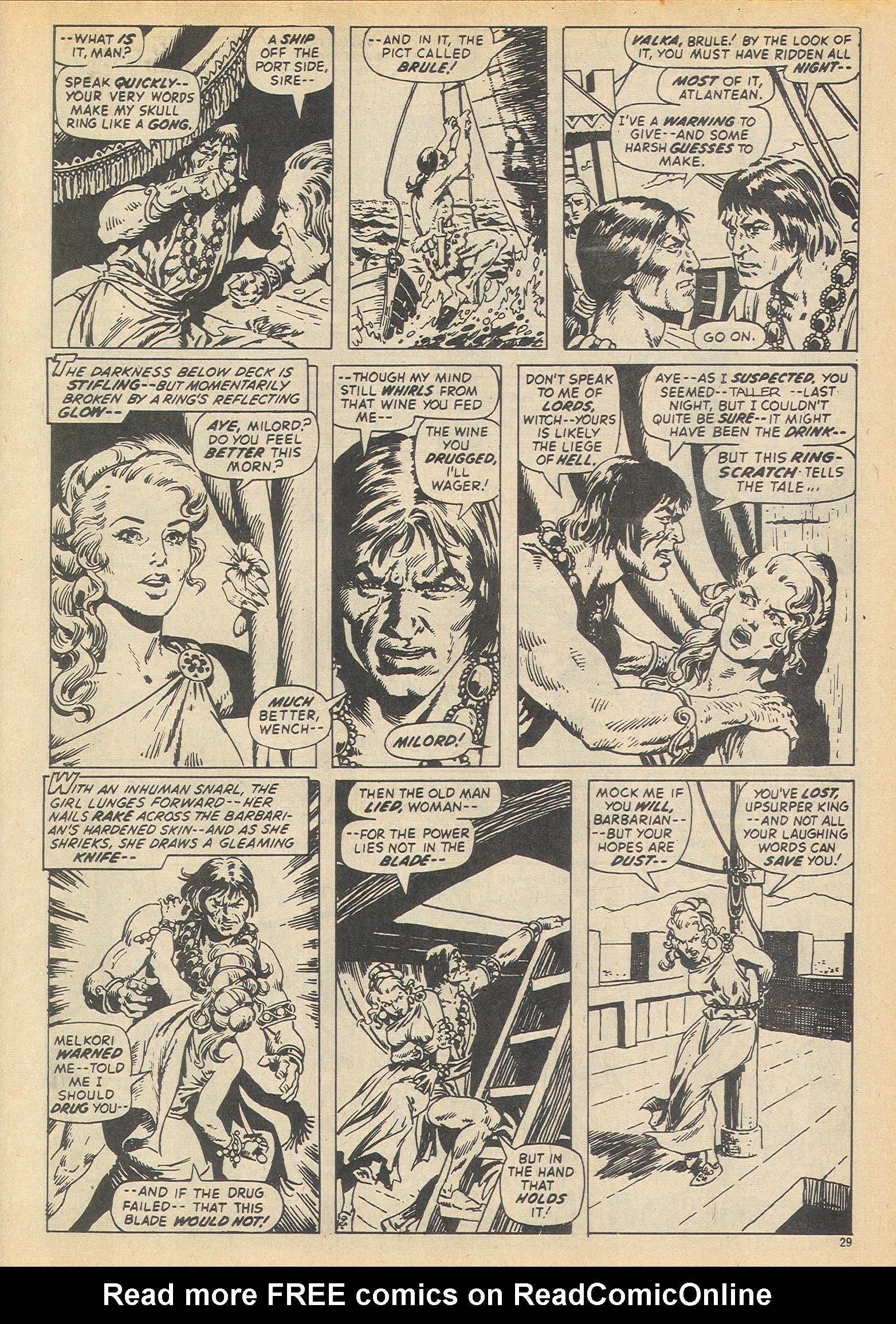 Read online The Savage Sword of Conan (1975) comic -  Issue #12 - 30