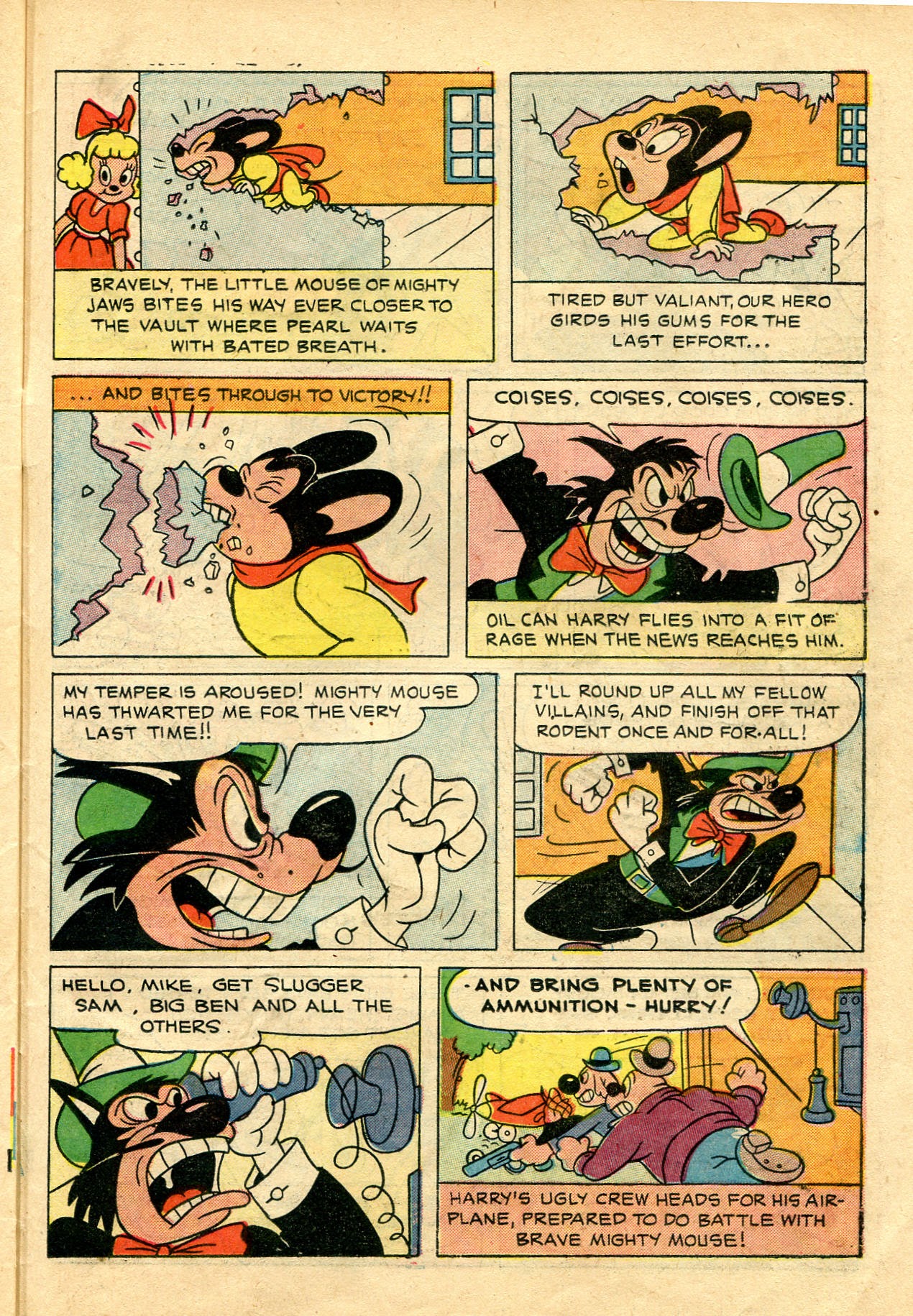 Read online Paul Terry's Mighty Mouse Comics comic -  Issue #22 - 39