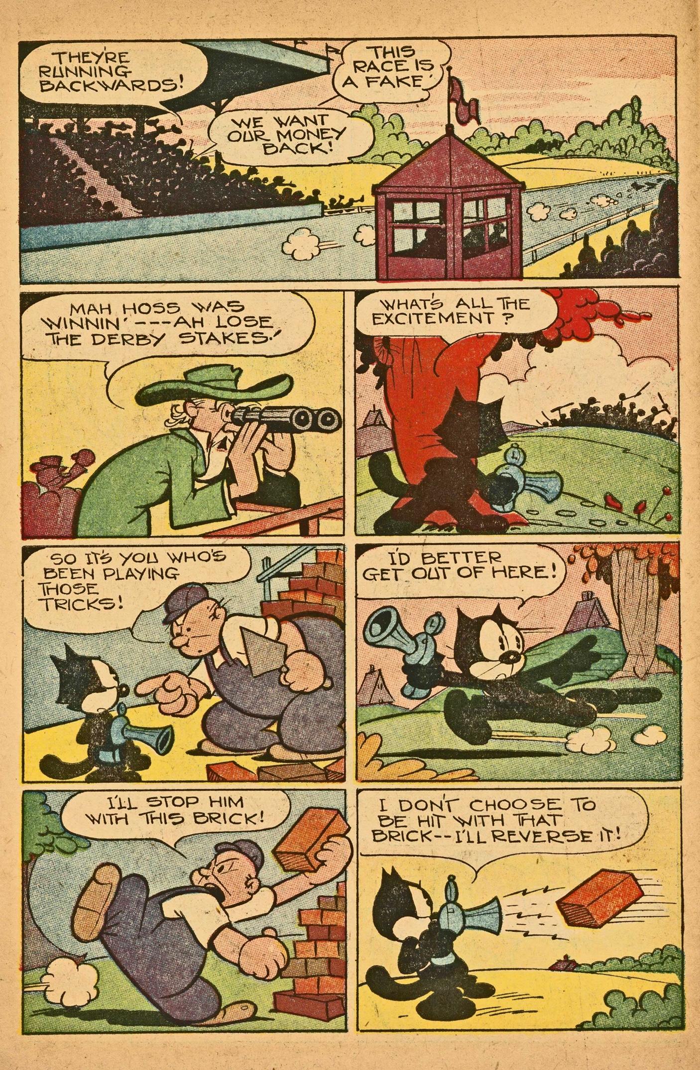 Read online Felix the Cat (1951) comic -  Issue #33 - 10