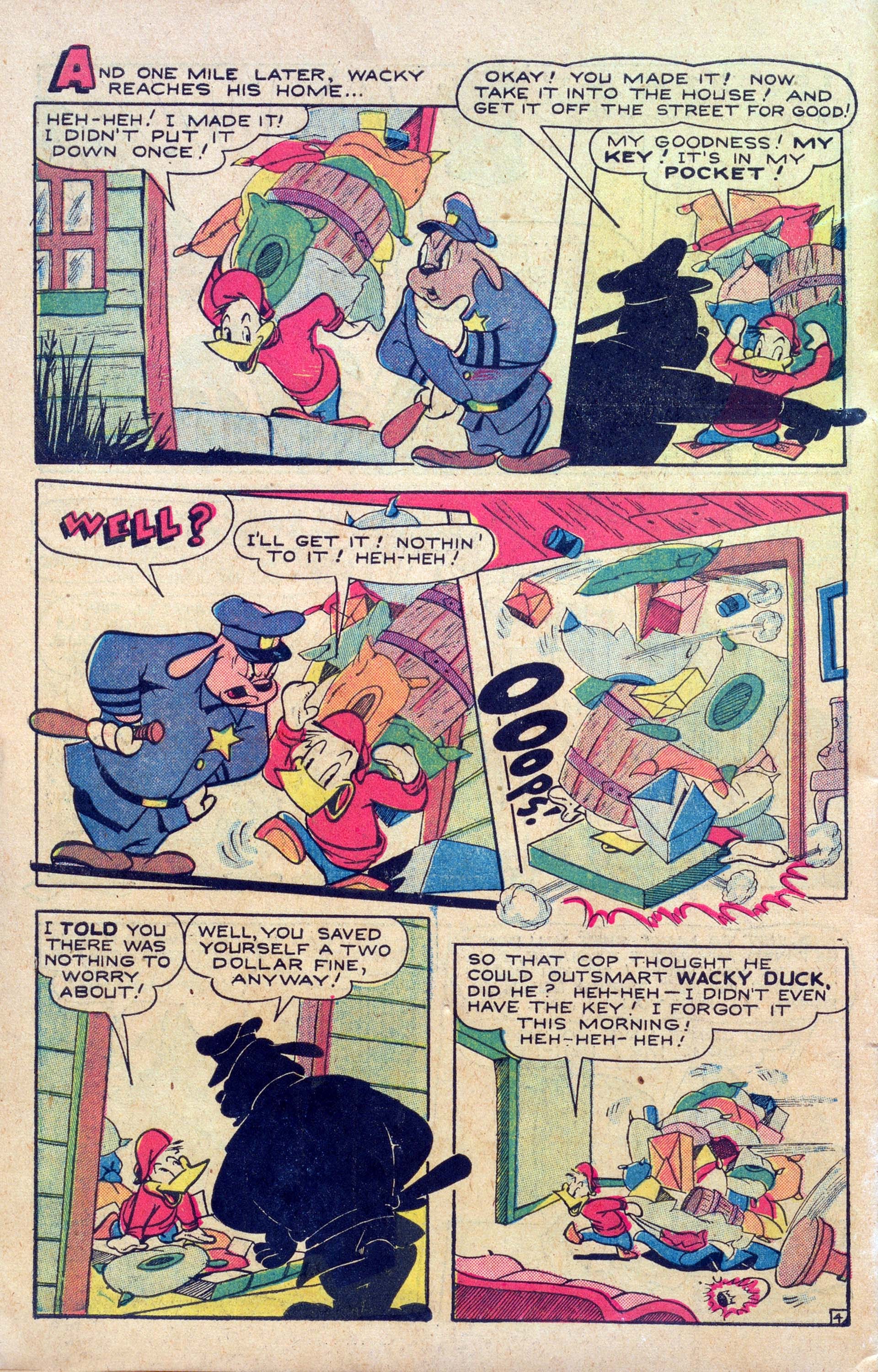 Read online Wacky Duck (1948) comic -  Issue #2 - 28