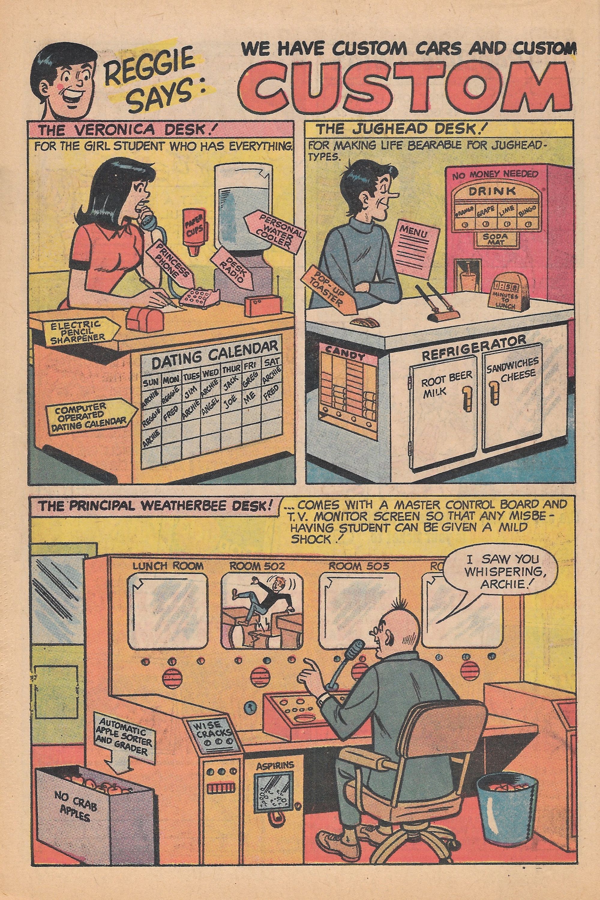 Read online Reggie's Wise Guy Jokes comic -  Issue #15 - 18