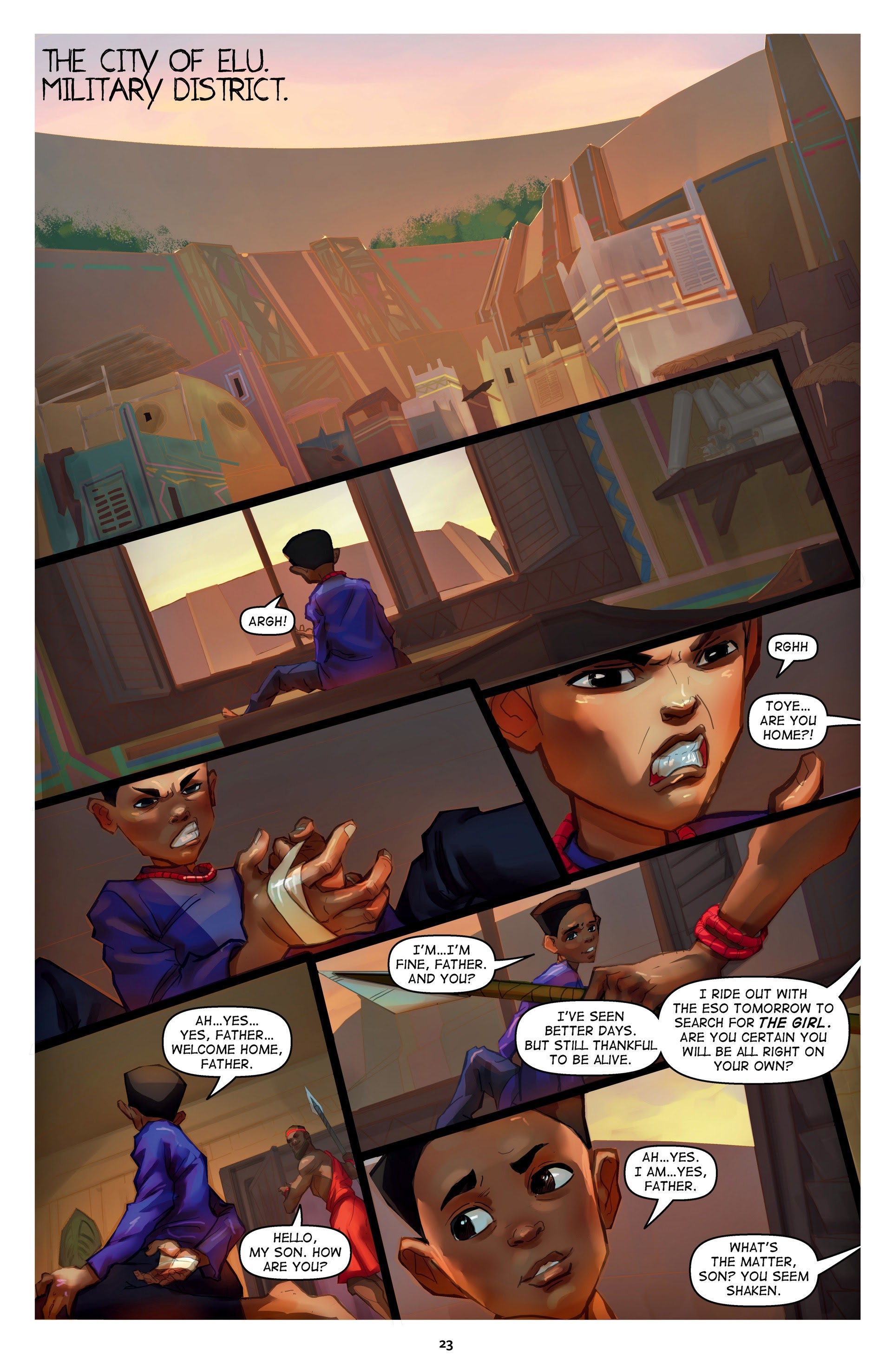 Read online Iyanu: Child of Wonder comic -  Issue # TPB 2 - 24