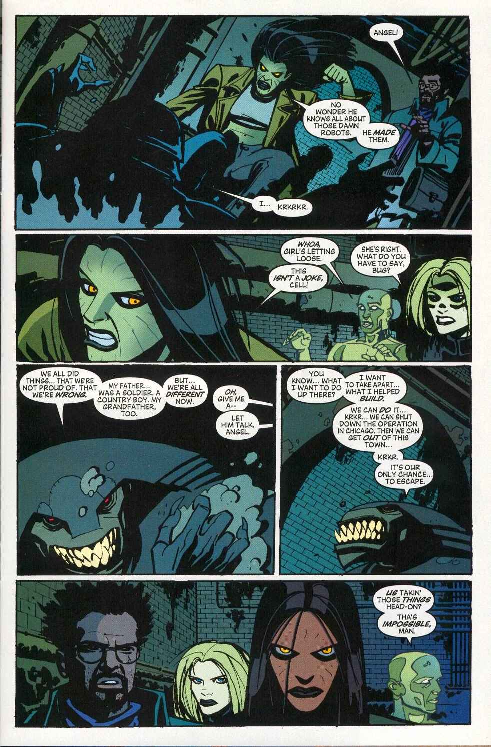 Read online Morlocks comic -  Issue #4 - 4