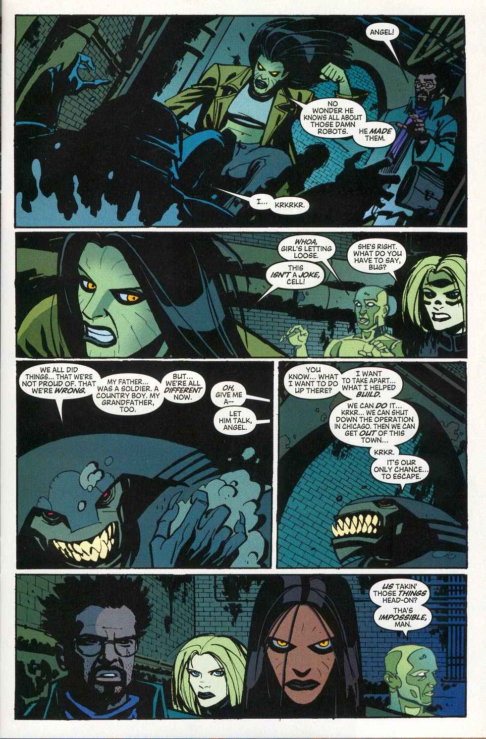 Read online Morlocks comic -  Issue #4 - 4