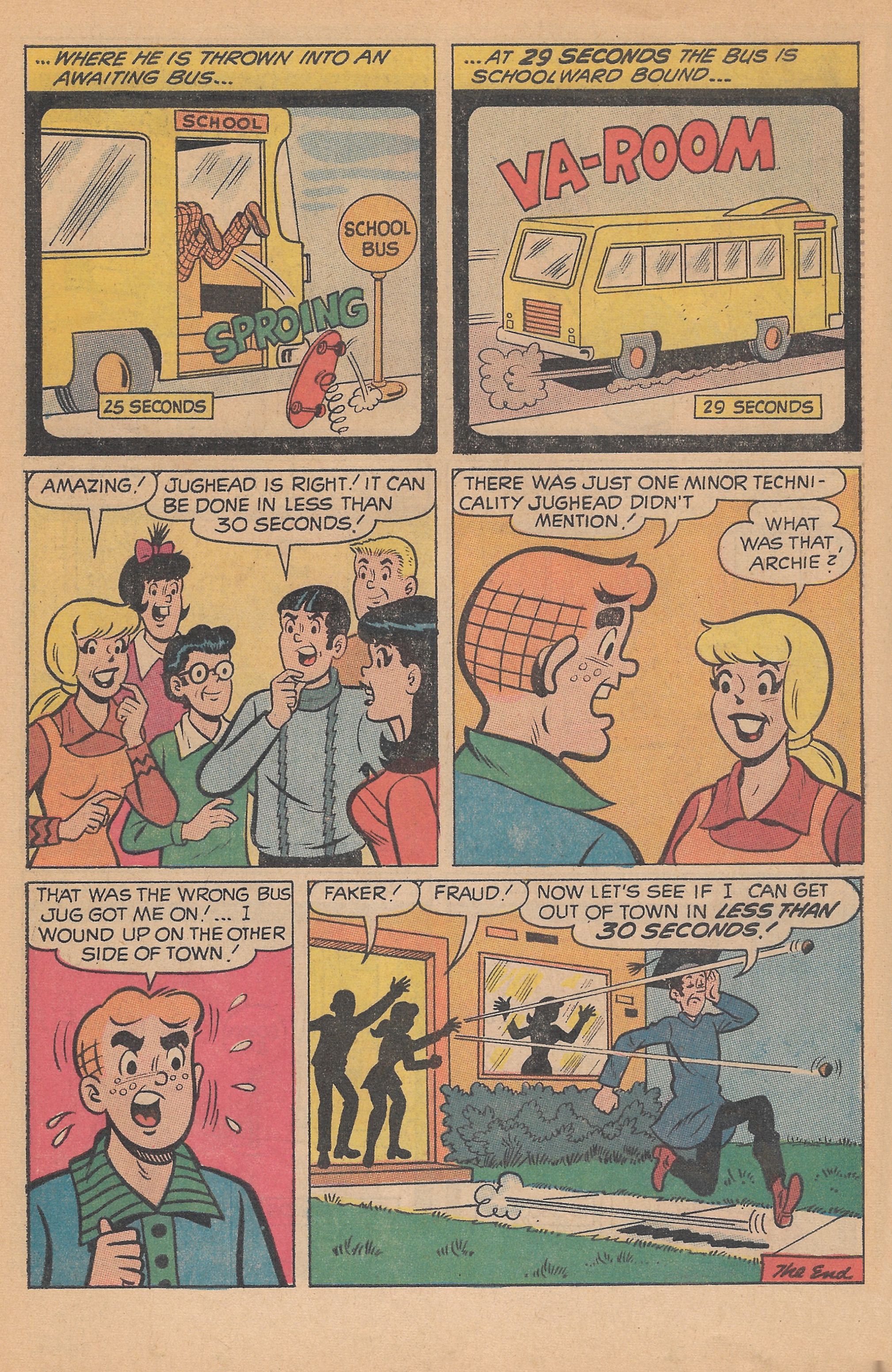 Read online Jughead's Jokes comic -  Issue #19 - 30