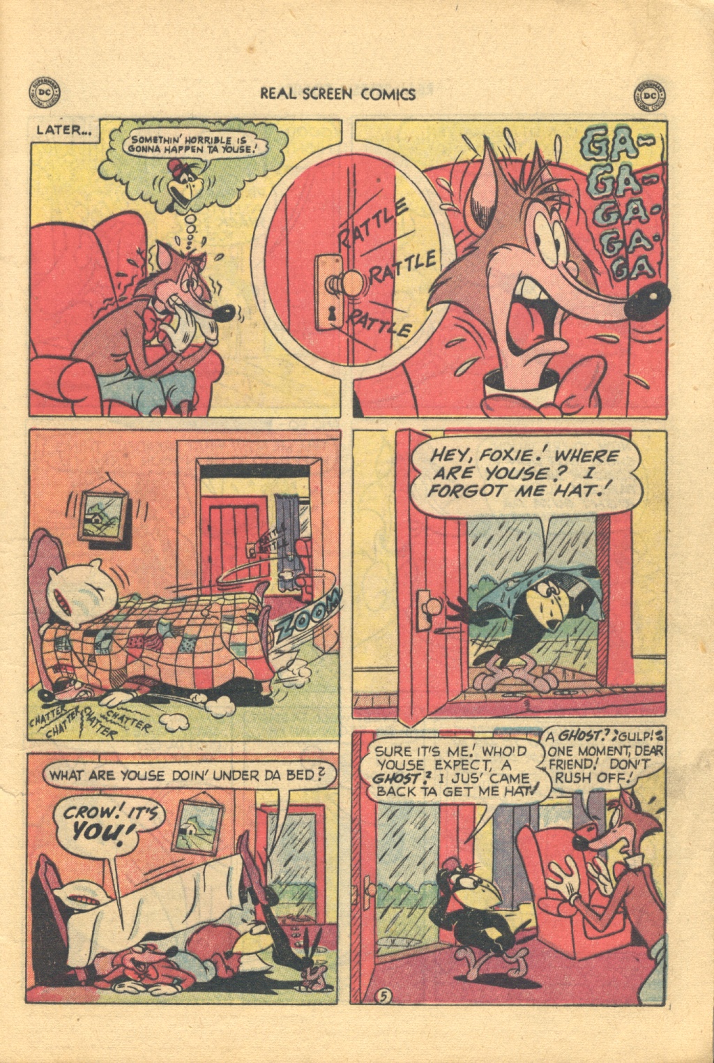 Read online Real Screen Comics comic -  Issue #33 - 7