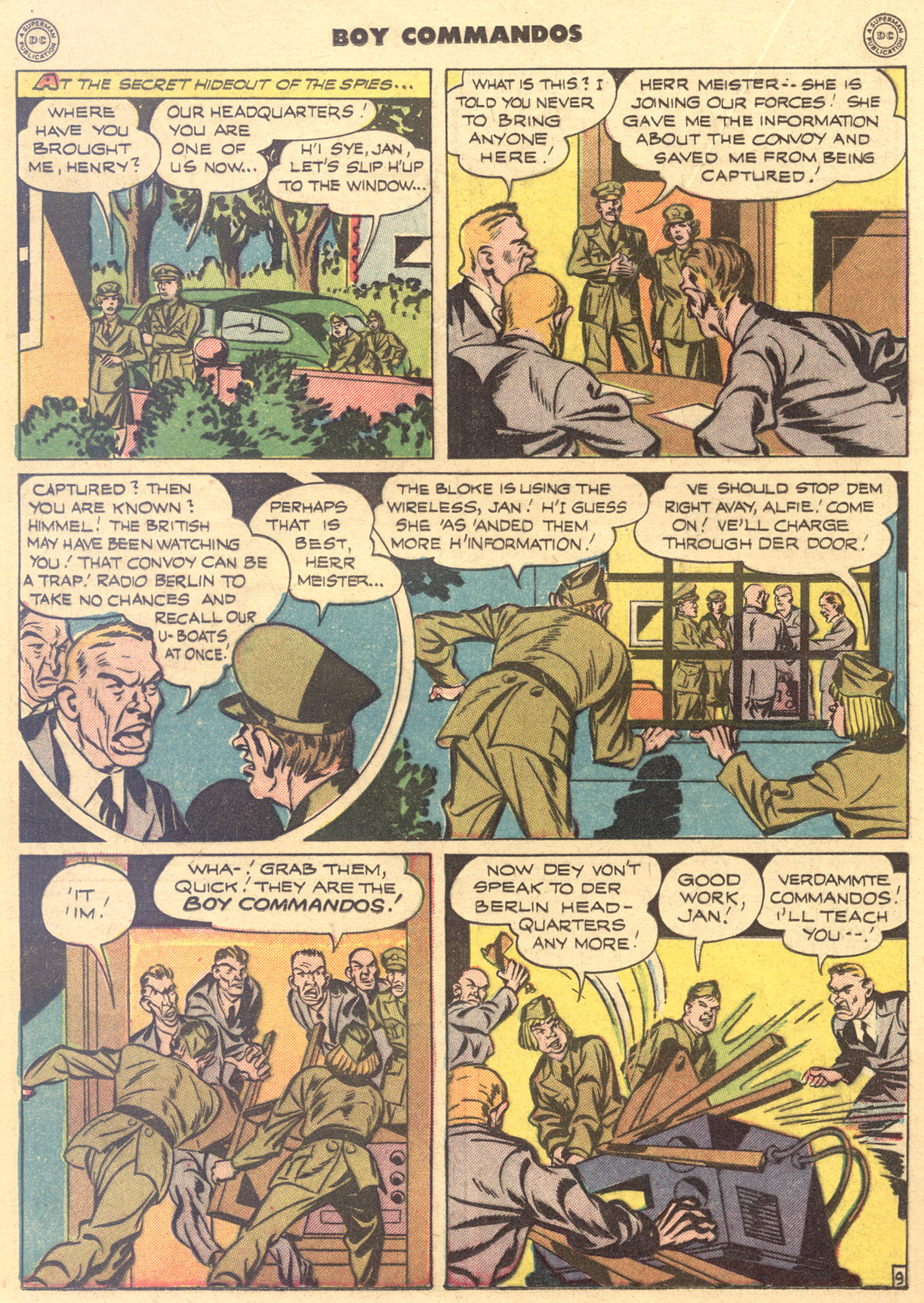 Read online Boy Commandos comic -  Issue #8 - 24