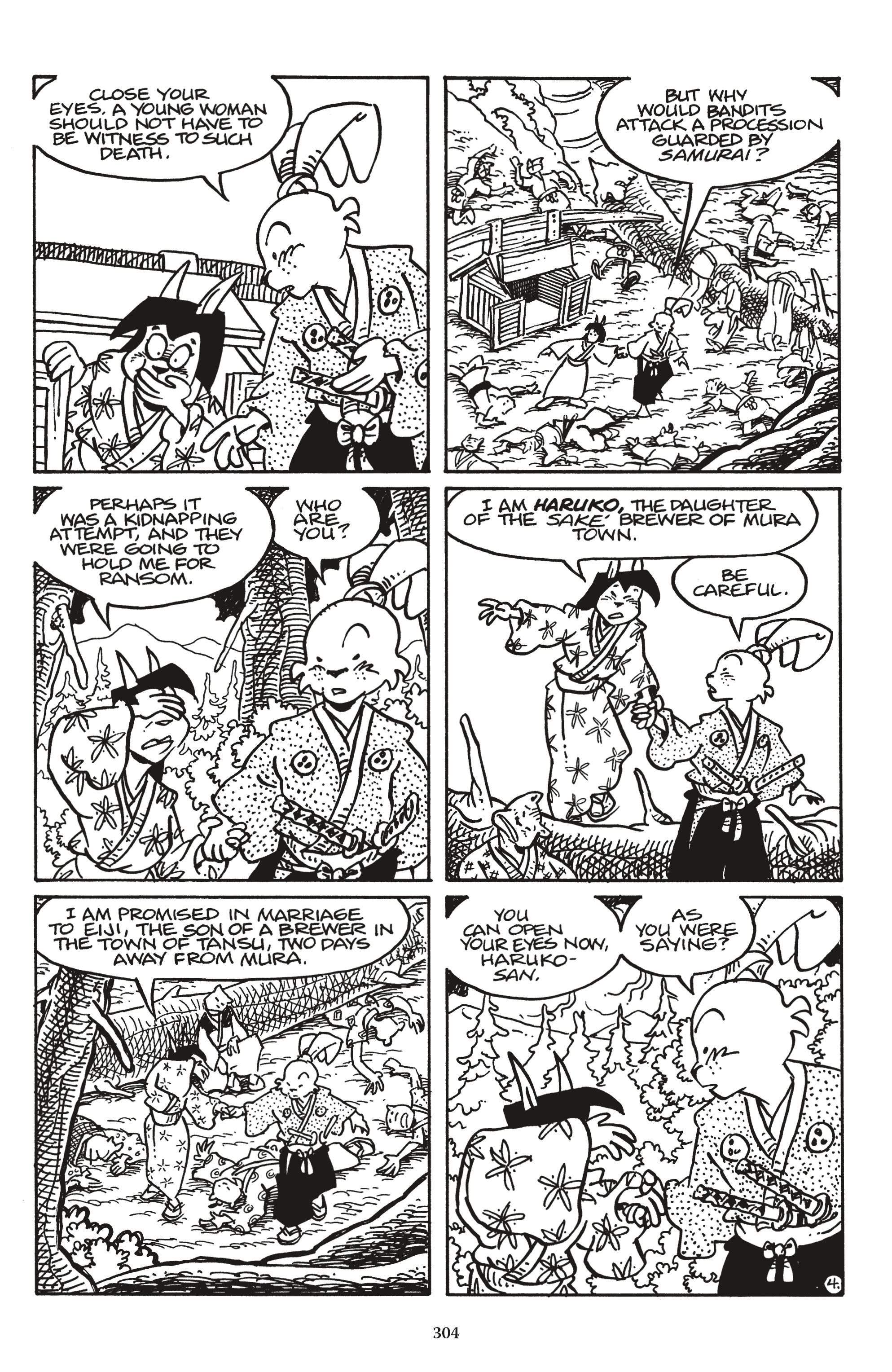 Read online The Usagi Yojimbo Saga comic -  Issue # TPB 8 (Part 4) - 2