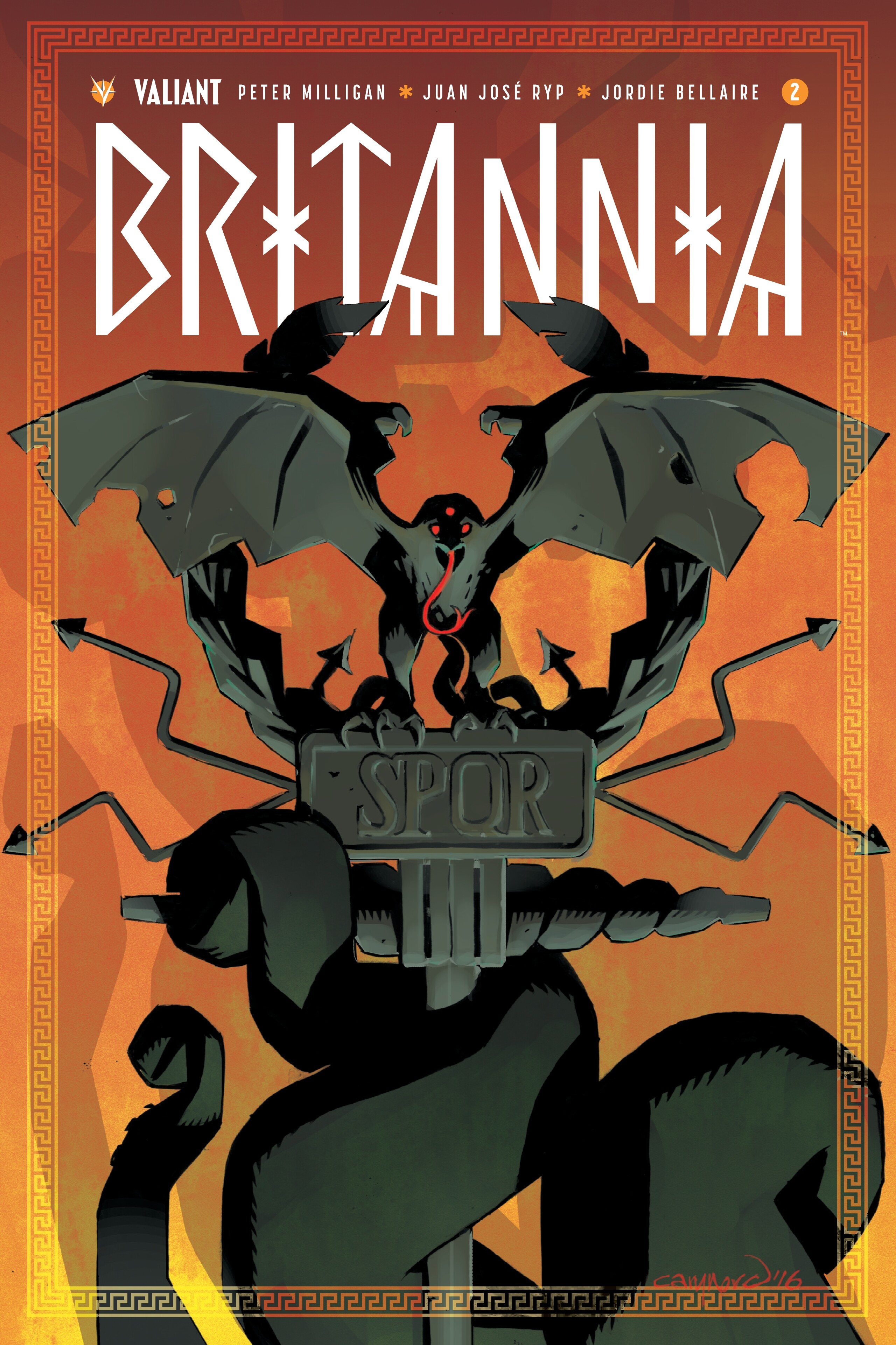 Read online Britannia comic -  Issue # _Deluxe Edition (Part 1) - 40