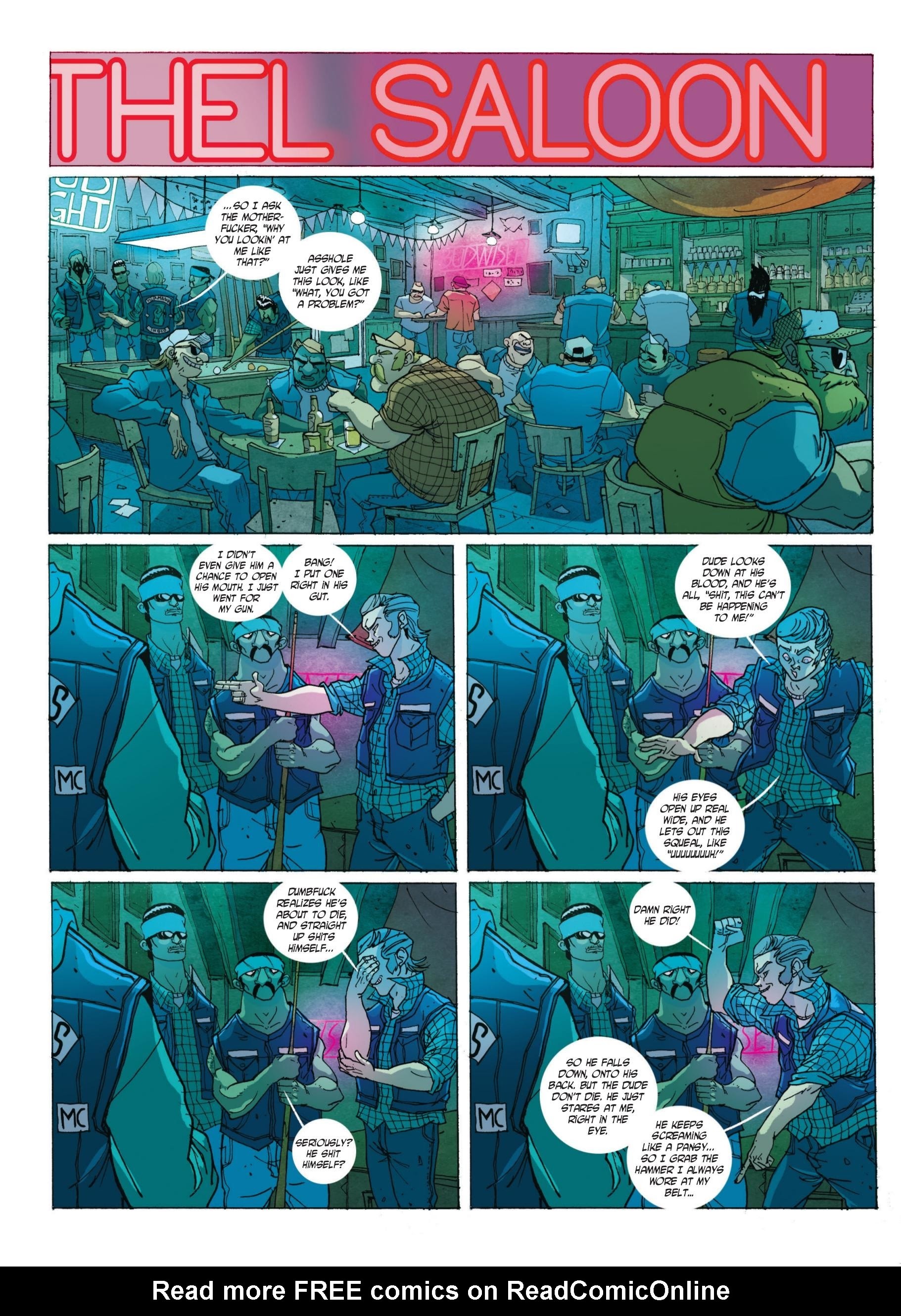Read online Puta Madre comic -  Issue #3 - 21