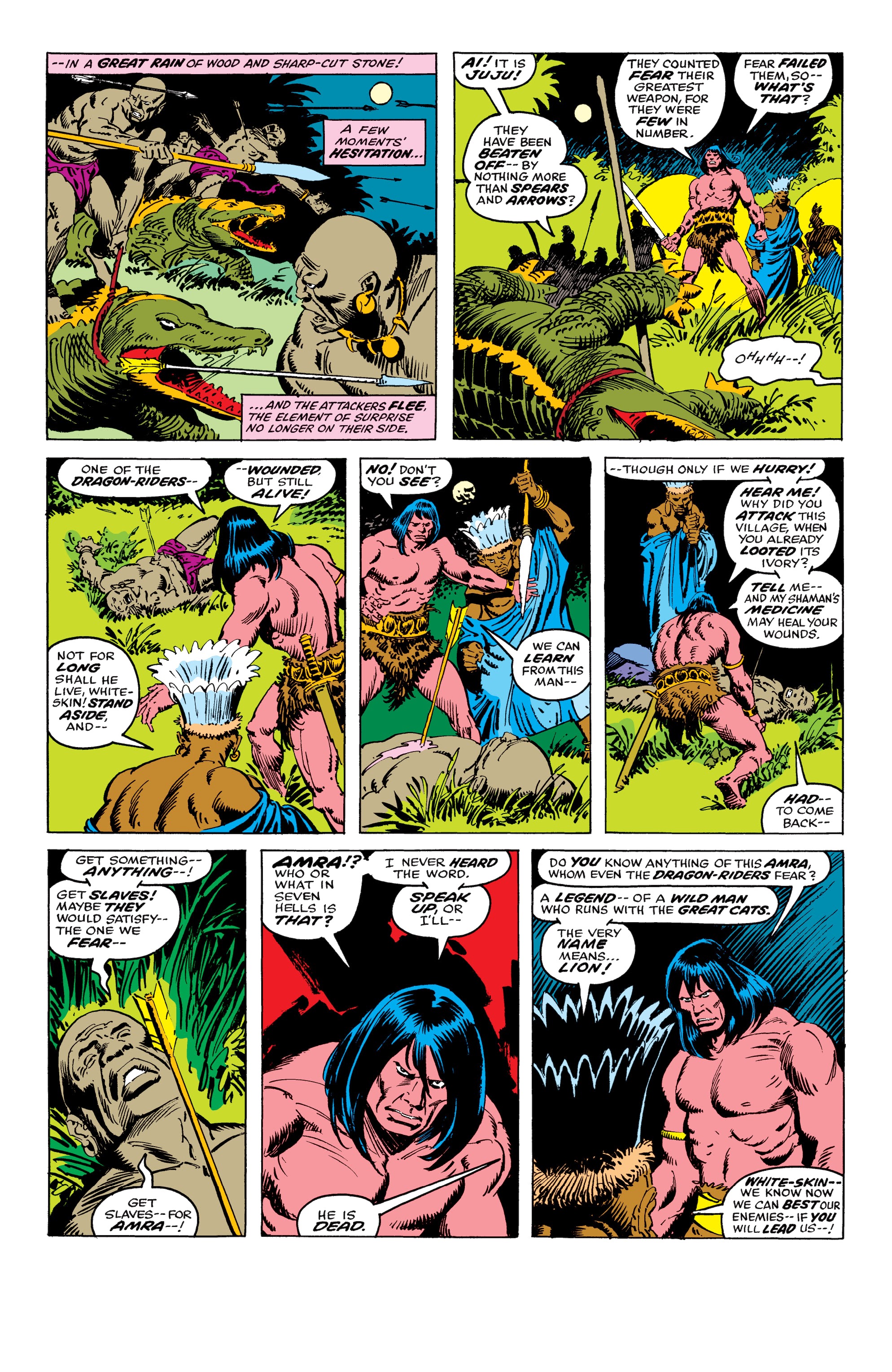 Read online Conan the Barbarian Epic Collection: The Original Marvel Years - Of Once and Future Kings comic -  Issue # TPB (Part 1) - 22