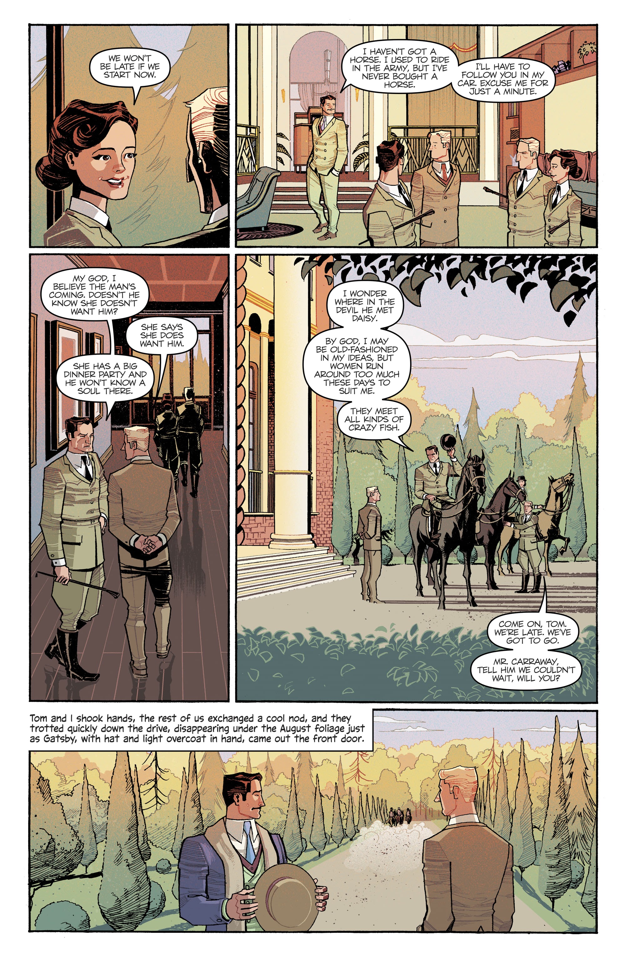 Read online The Great Gatsby comic -  Issue #4 - 19