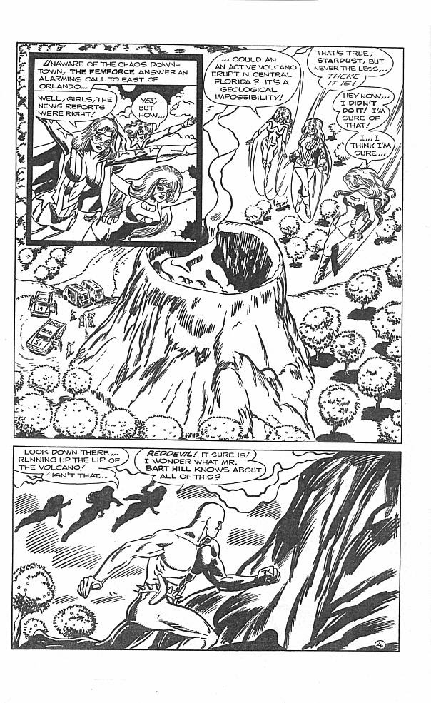 Read online FemForce Versus The Claw comic -  Issue # Full - 6