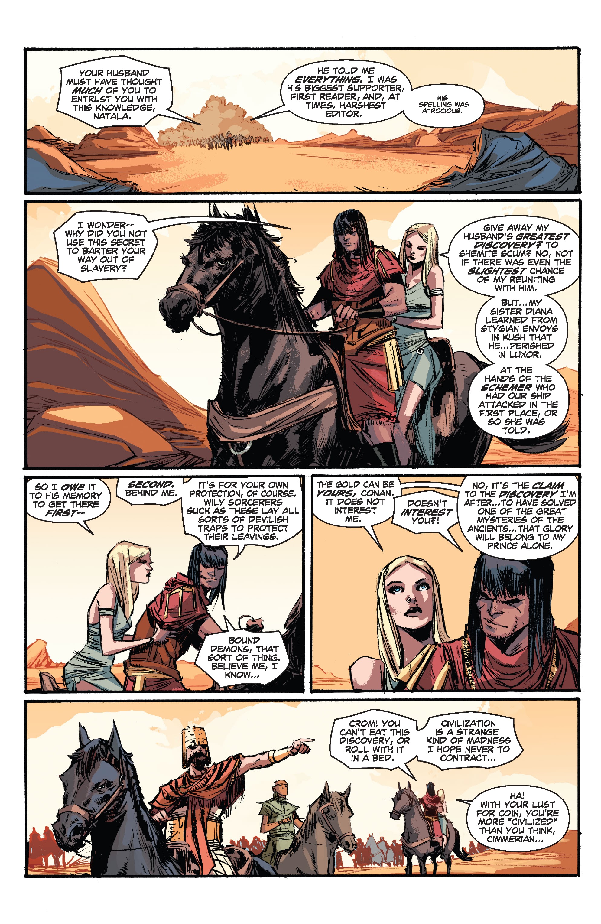 Read online Conan Chronicles Epic Collection comic -  Issue # TPB Shadows Over Kush (Part 3) - 9