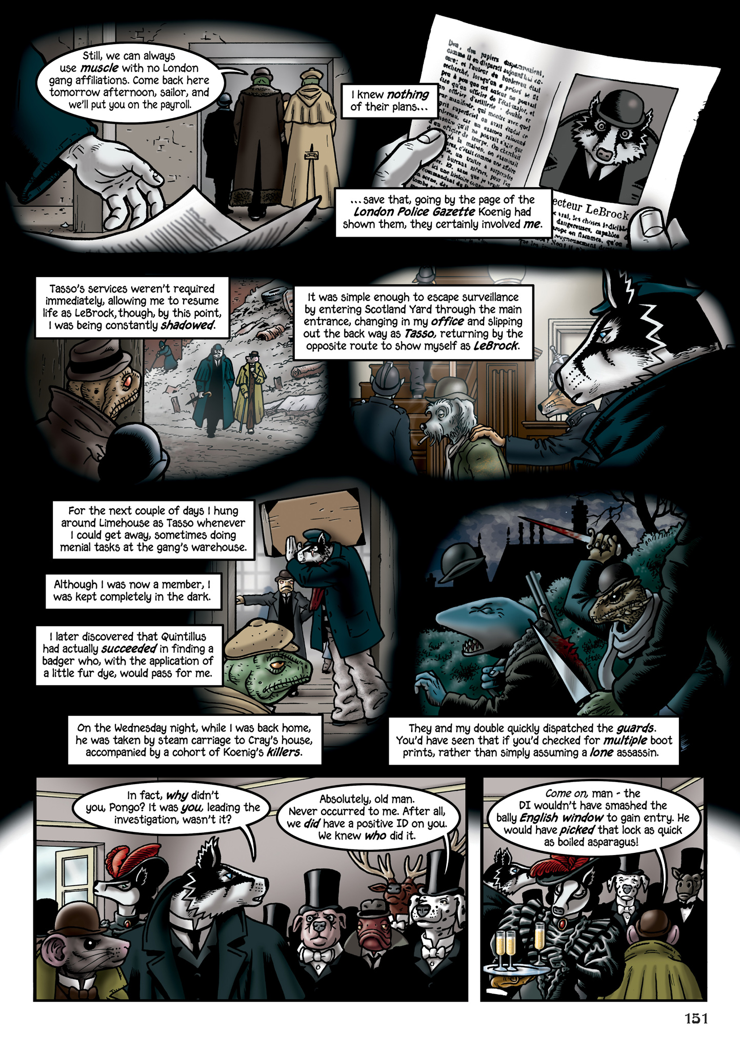 Read online Grandville Force Majeur comic -  Issue # TPB (Part 2) - 54