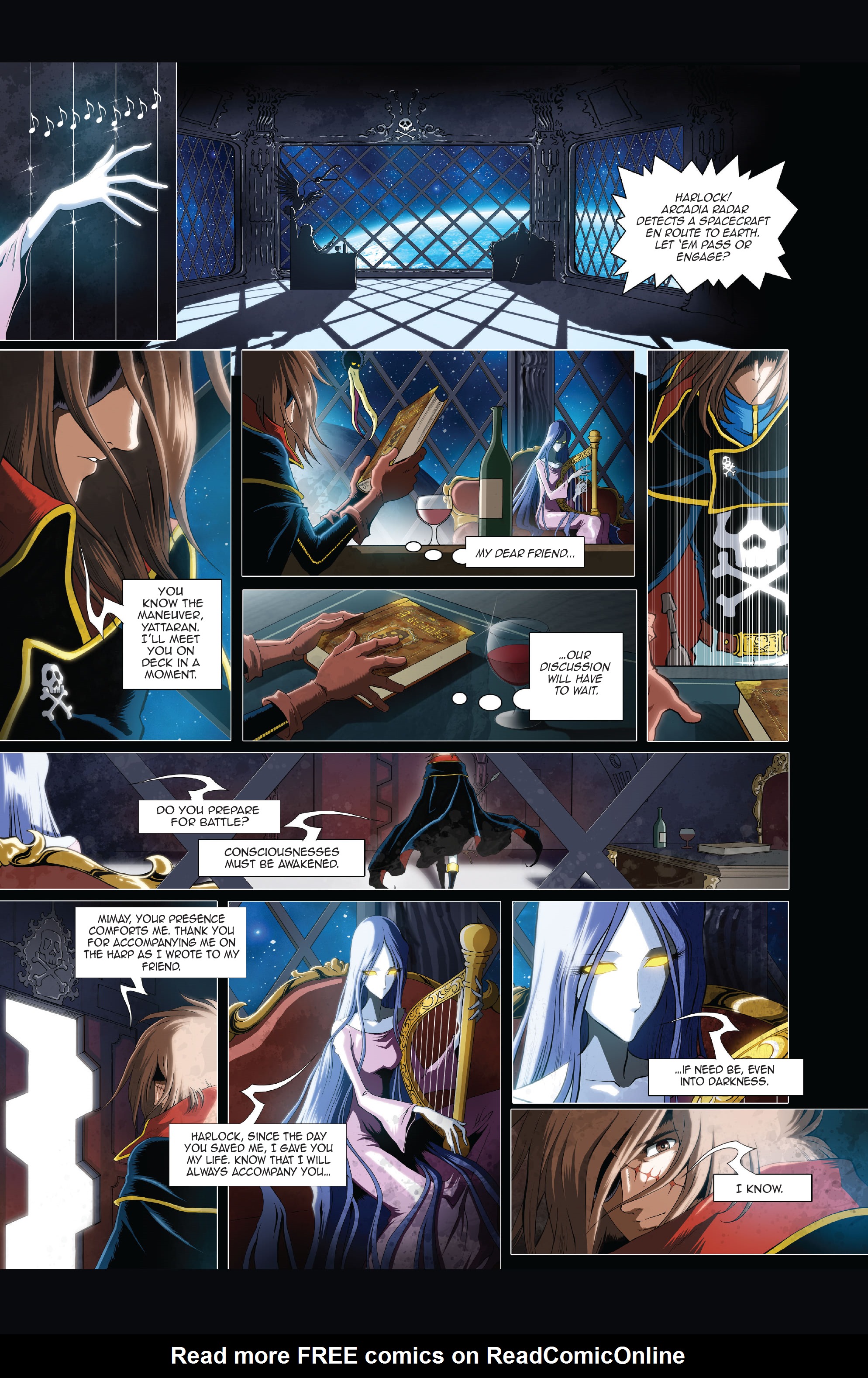Read online Space Pirate Captain Harlock comic -  Issue #1 - 6