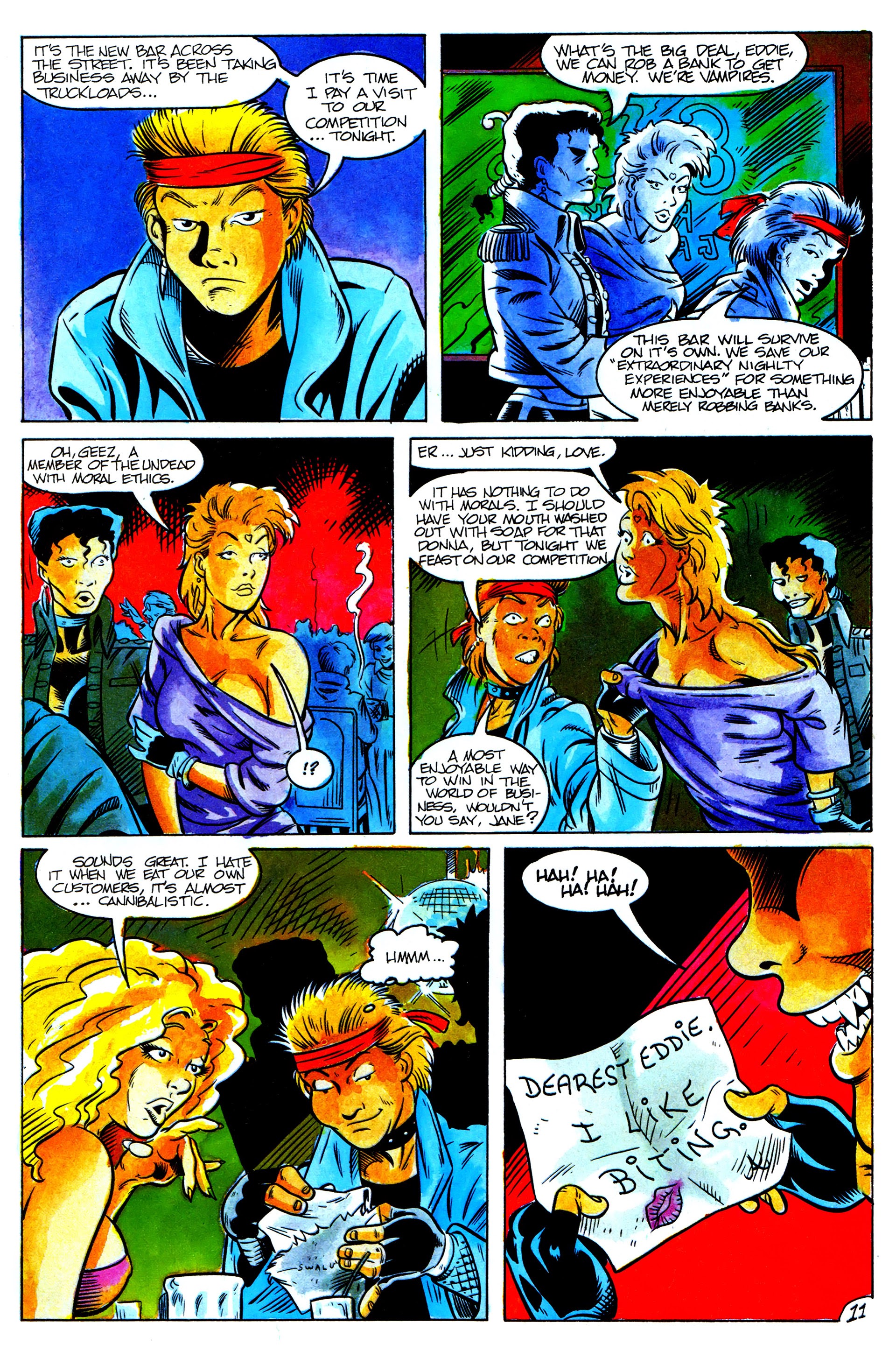Read online Fright Night (1988) comic -  Issue #11 - 13