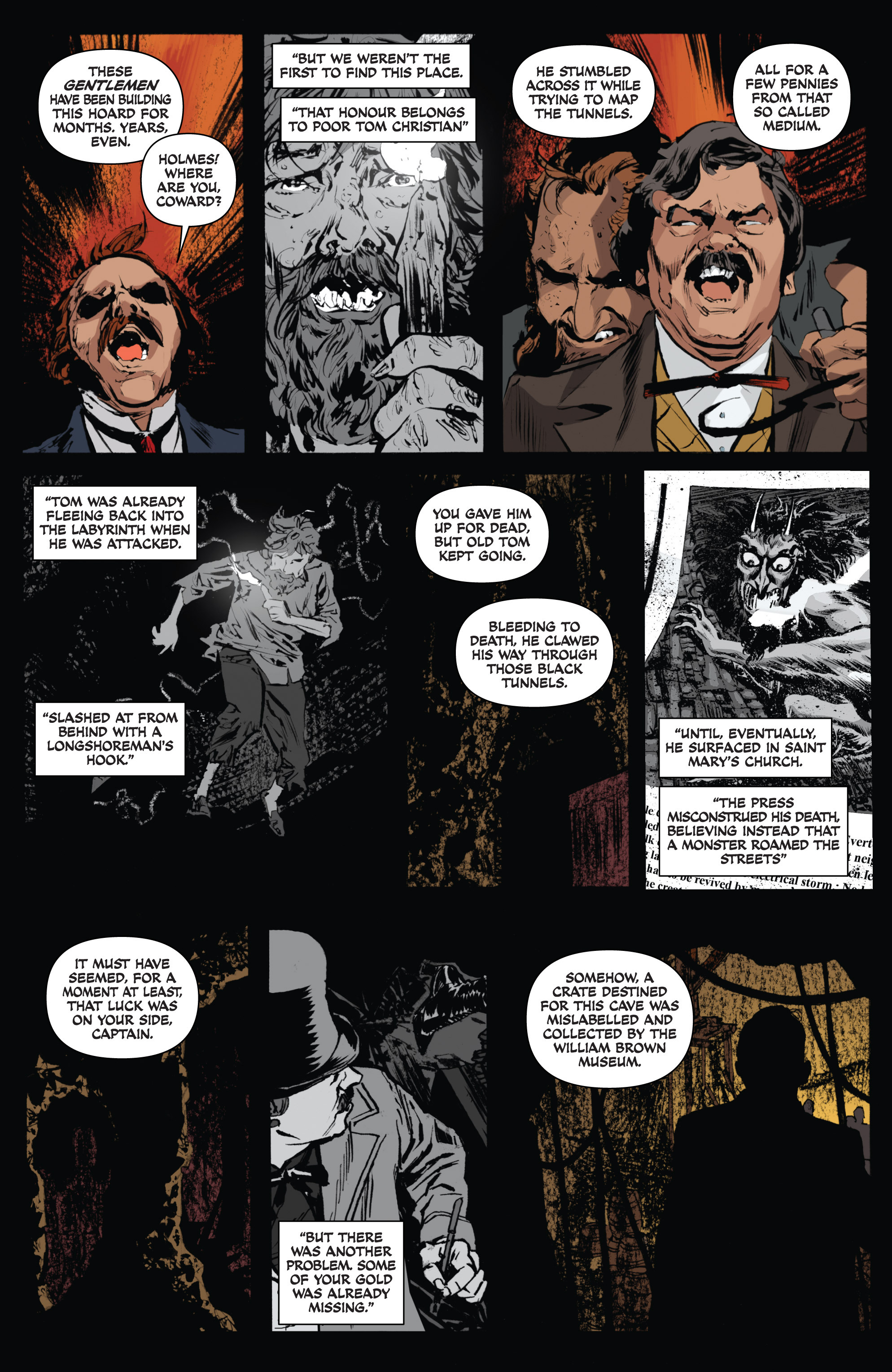 Read online Sherlock Holmes: The Liverpool Demon comic -  Issue #5 - 16