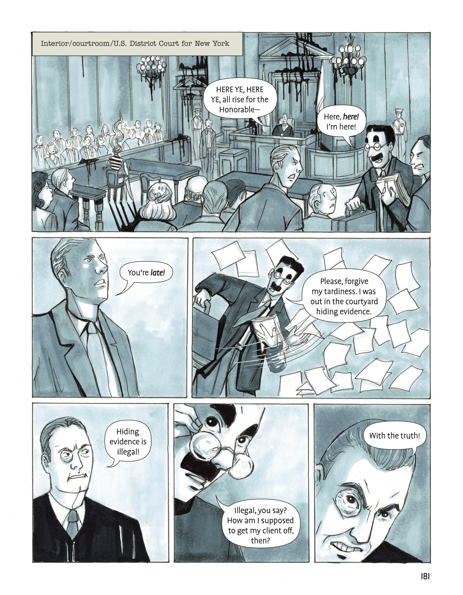 Read online Giraffes on Horseback Salad: Salvador Dali, the Marx Brothers, and the Strangest Movie Never Made comic -  Issue # TPB (Part 2) - 65