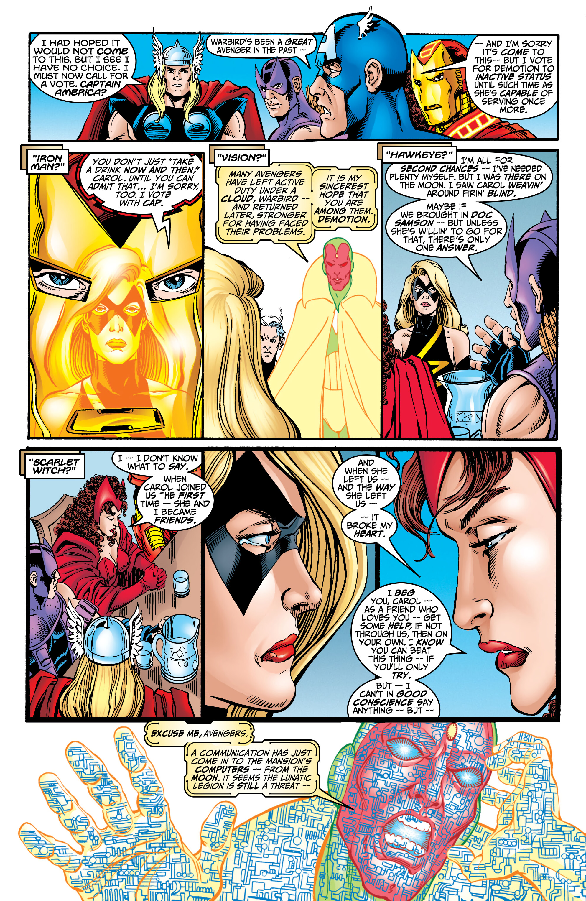 Read online Avengers By Kurt Busiek & George Perez Omnibus comic -  Issue # TPB (Part 3) - 32