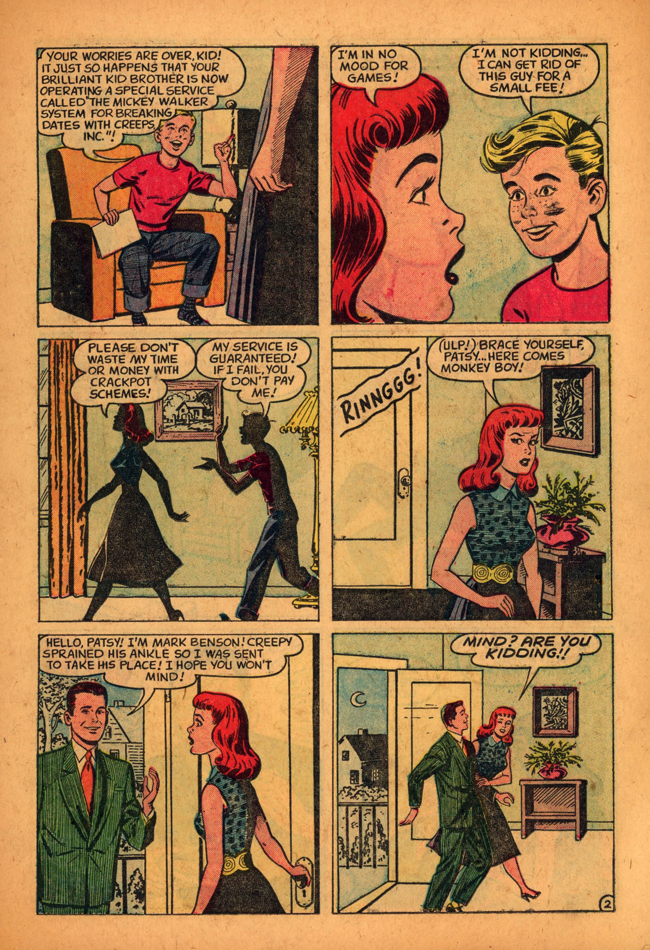 Read online Patsy Walker comic -  Issue #55 - 11