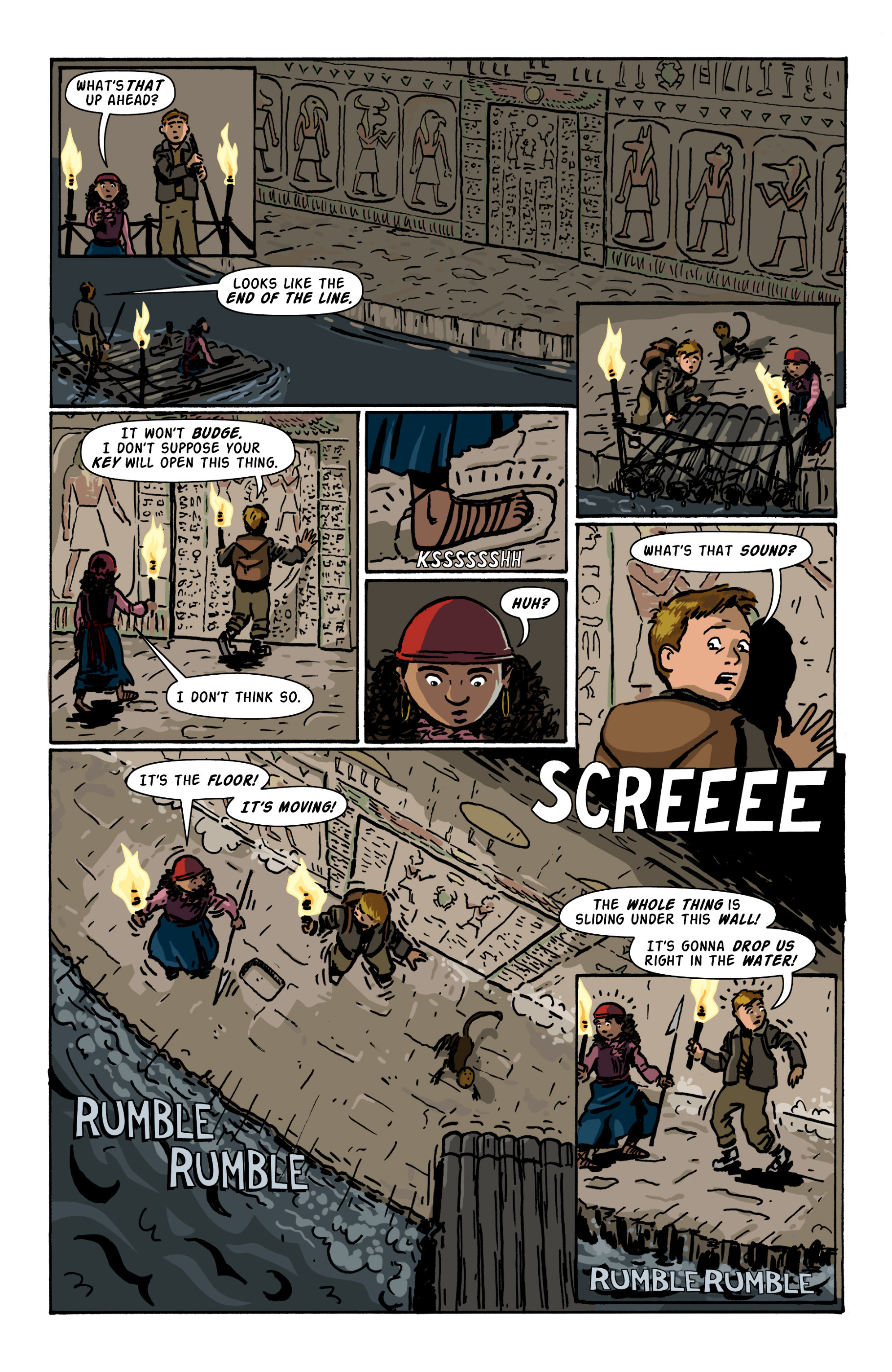 Read online Rocket Robinson and the Pharaoh's Fortune comic -  Issue # TPB (Part 2) - 93