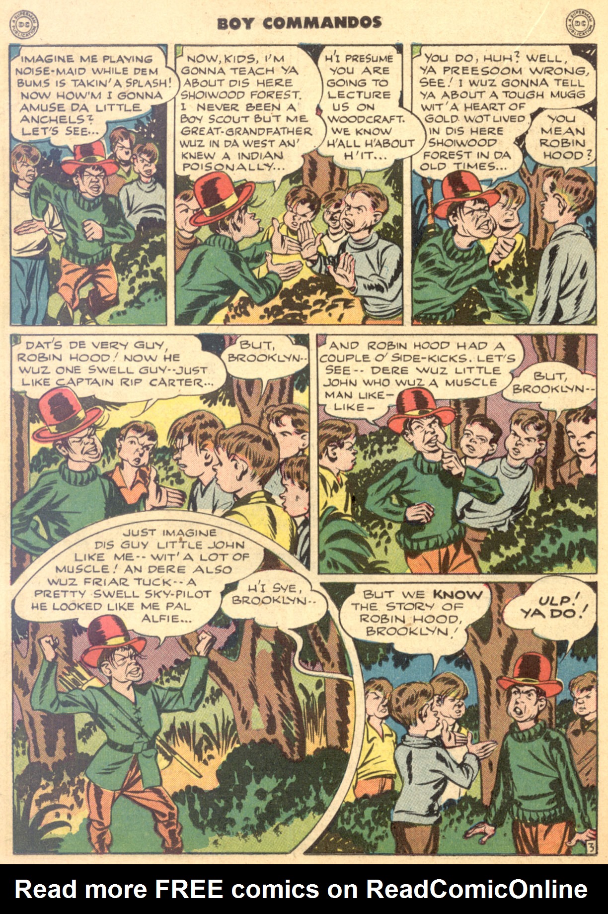 Read online Boy Commandos comic -  Issue #9 - 20