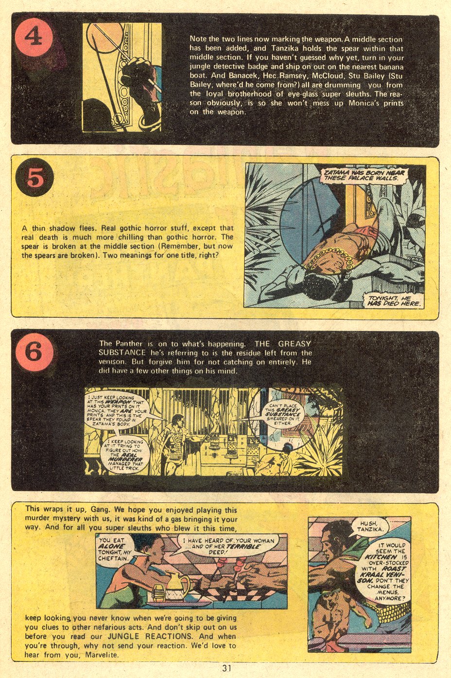 Read online Jungle Action (1972) comic -  Issue #11 - 31