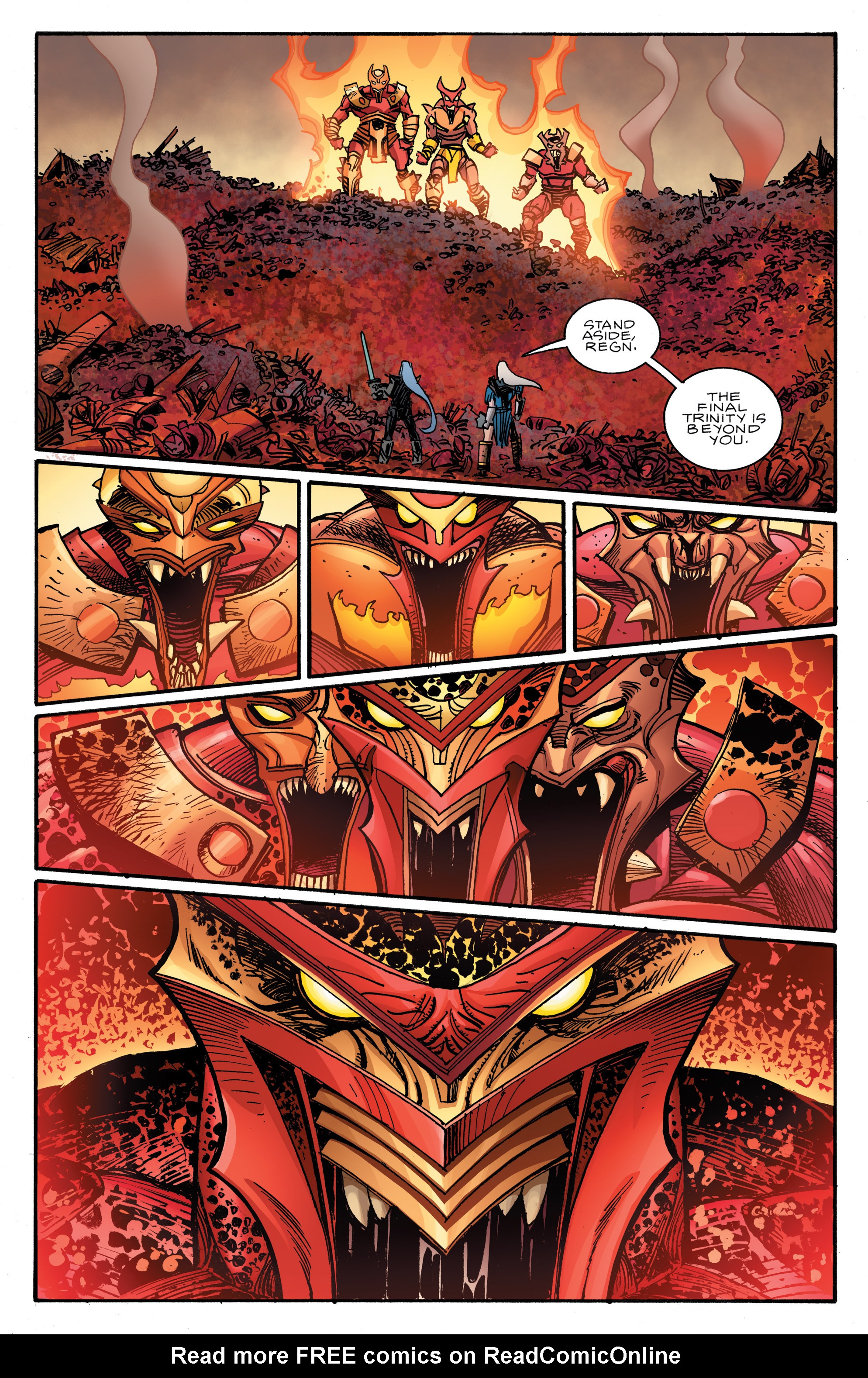 Read online Ragnarok comic -  Issue #8 - 16