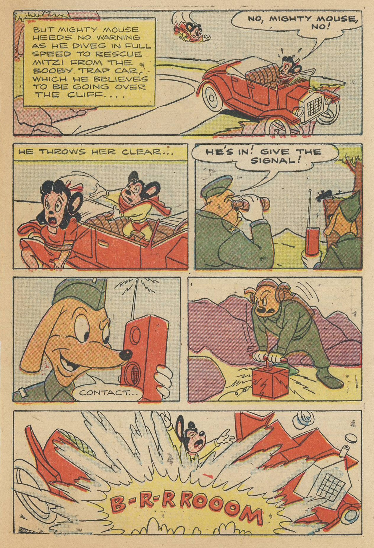 Read online Paul Terry's Mighty Mouse Comics comic -  Issue #45 - 91