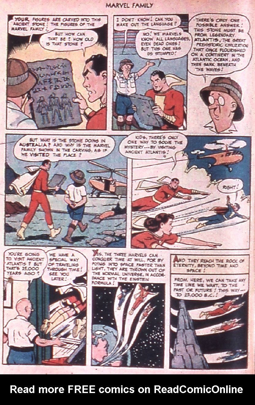 Read online The Marvel Family comic -  Issue #39 - 6