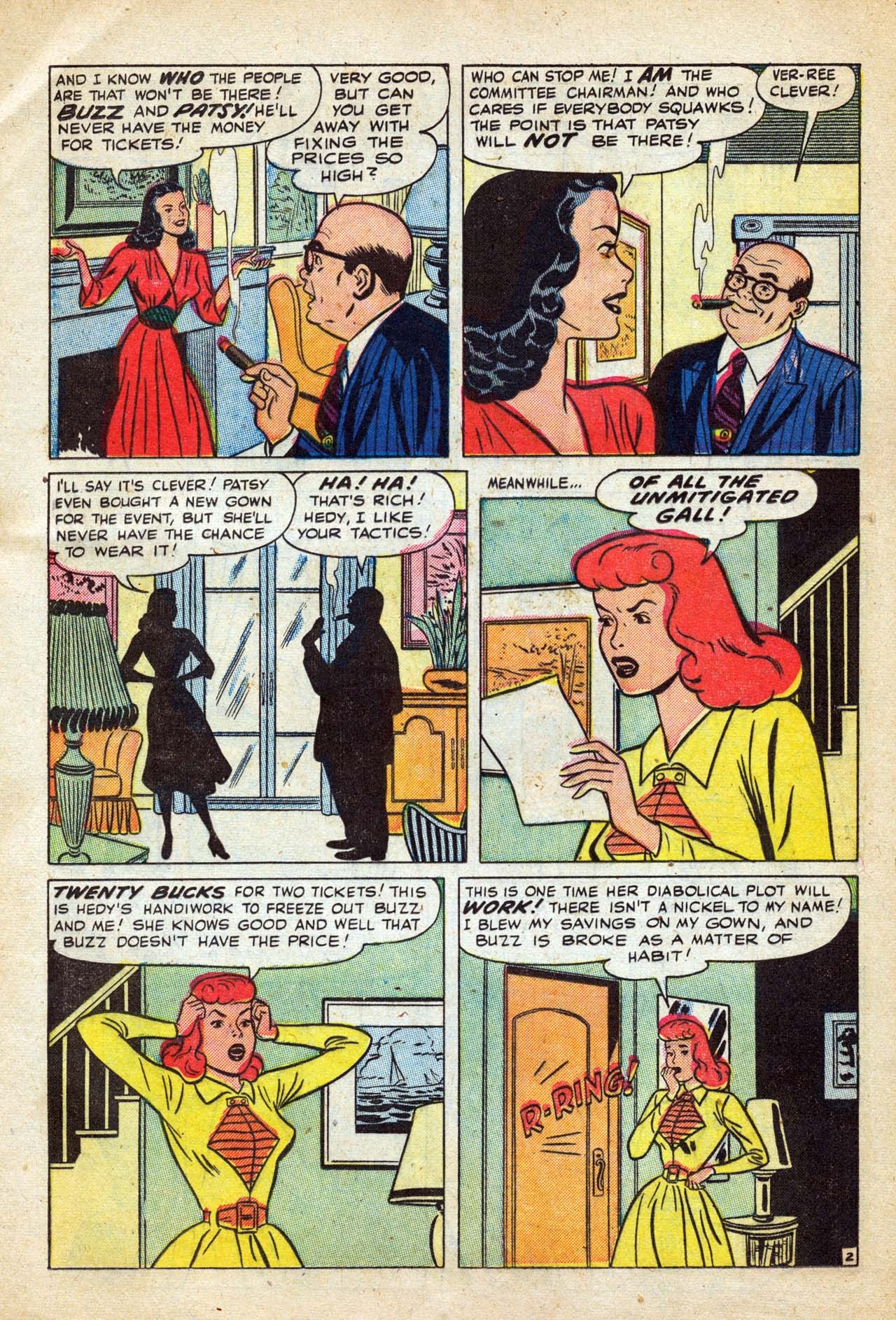 Read online Patsy and her Pals comic -  Issue #2 - 21