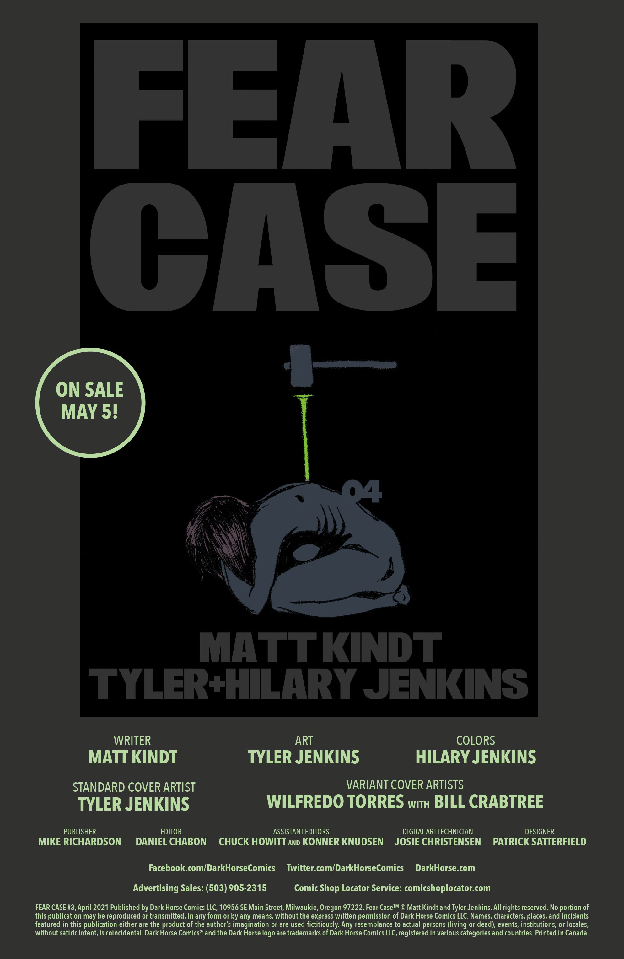 Read online Fear Case comic -  Issue #3 - 22