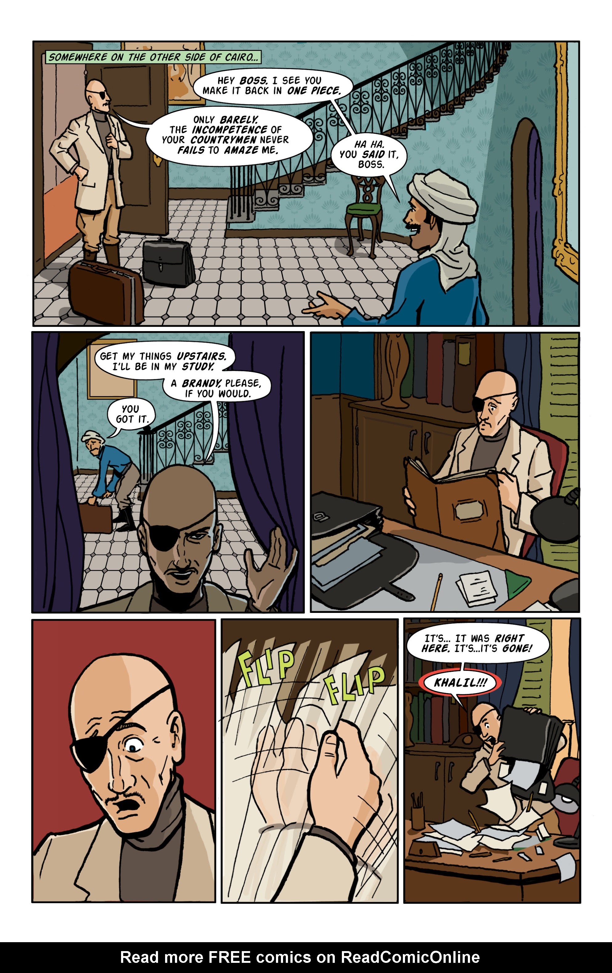 Read online Rocket Robinson and the Pharaoh's Fortune comic -  Issue # TPB (Part 1) - 24