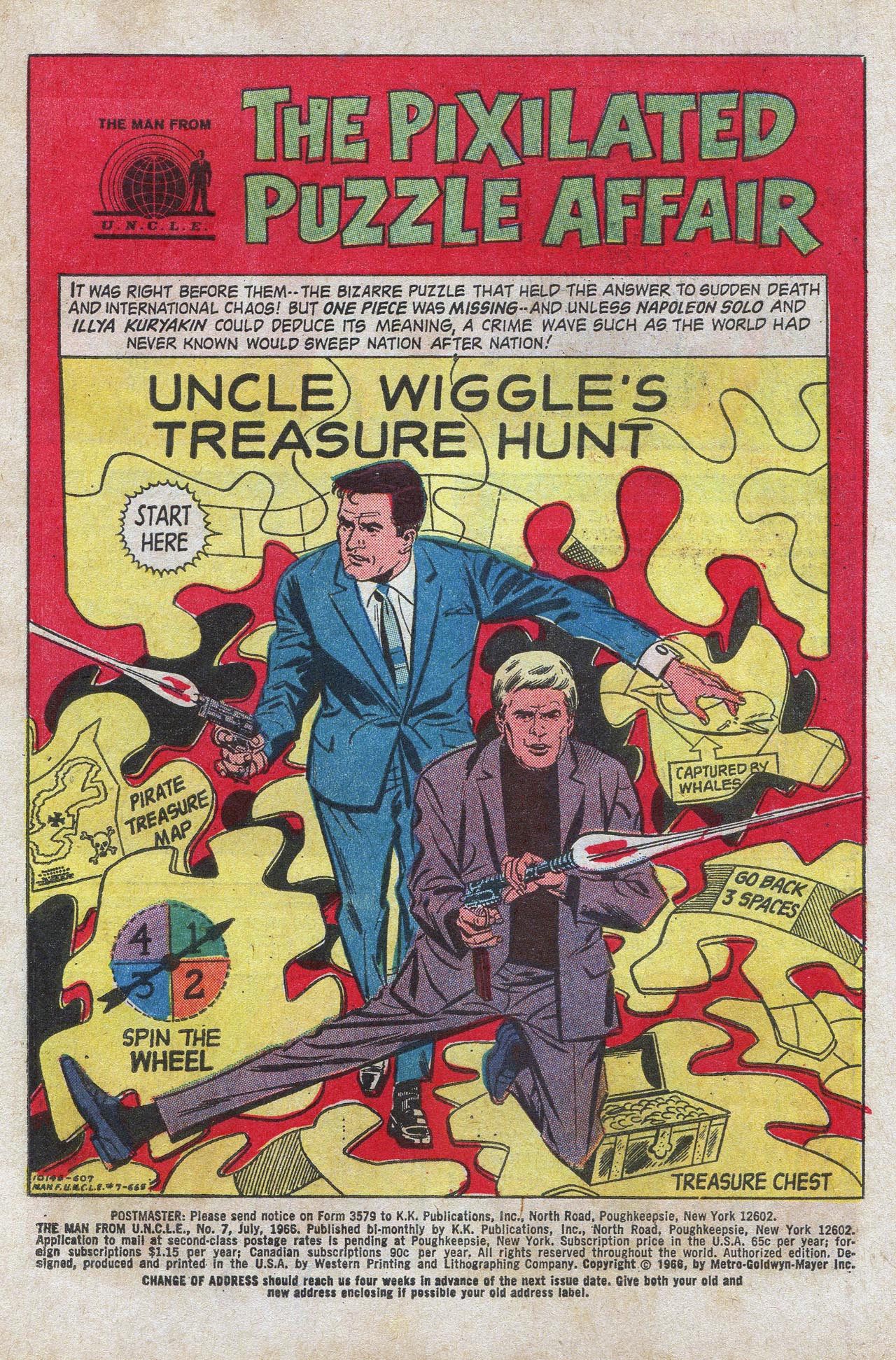 Read online The Man From U.N.C.L.E. comic -  Issue #7 - 4