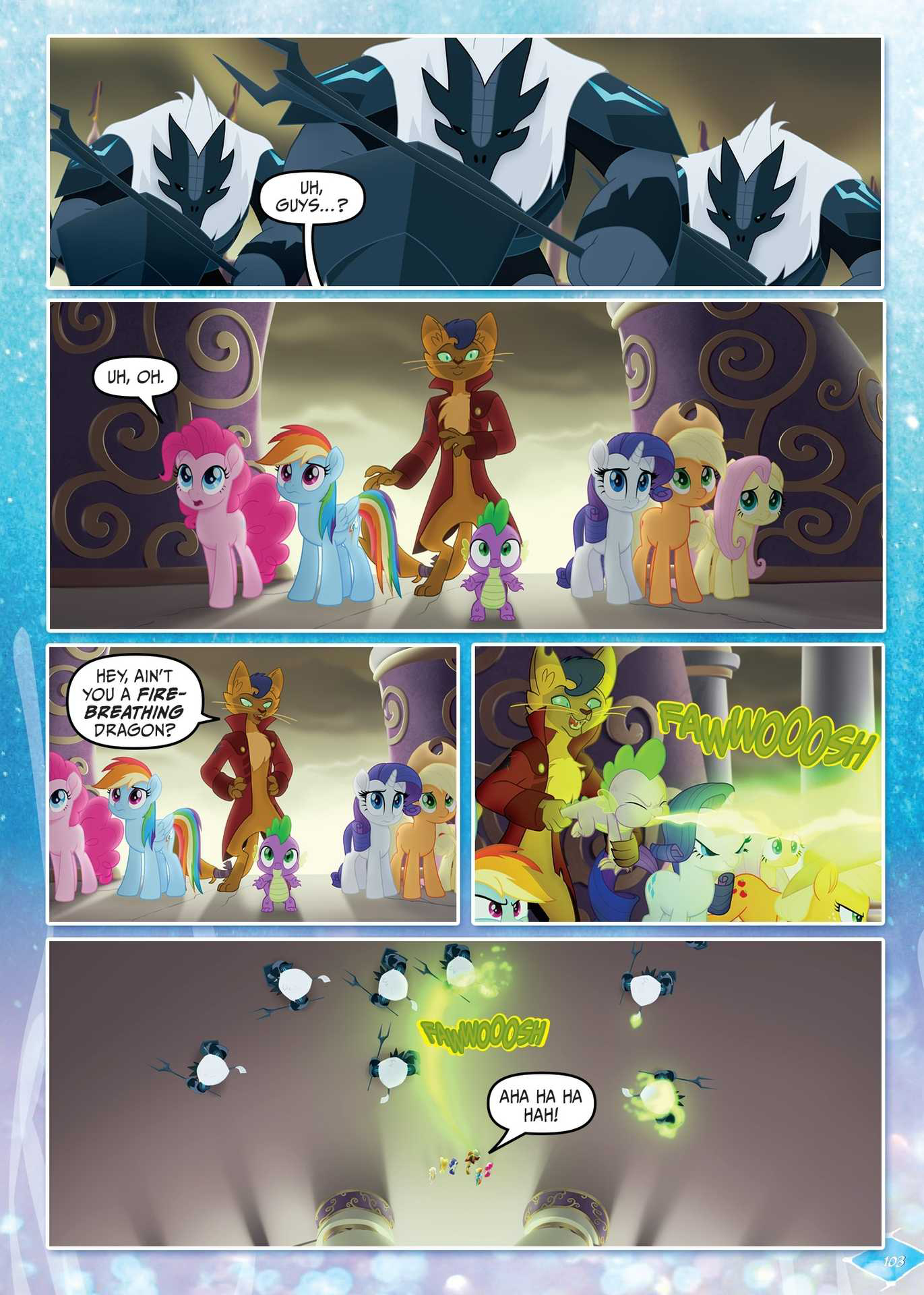 Read online My Little Pony: The Movie Adaptation comic -  Issue # TPB - 104