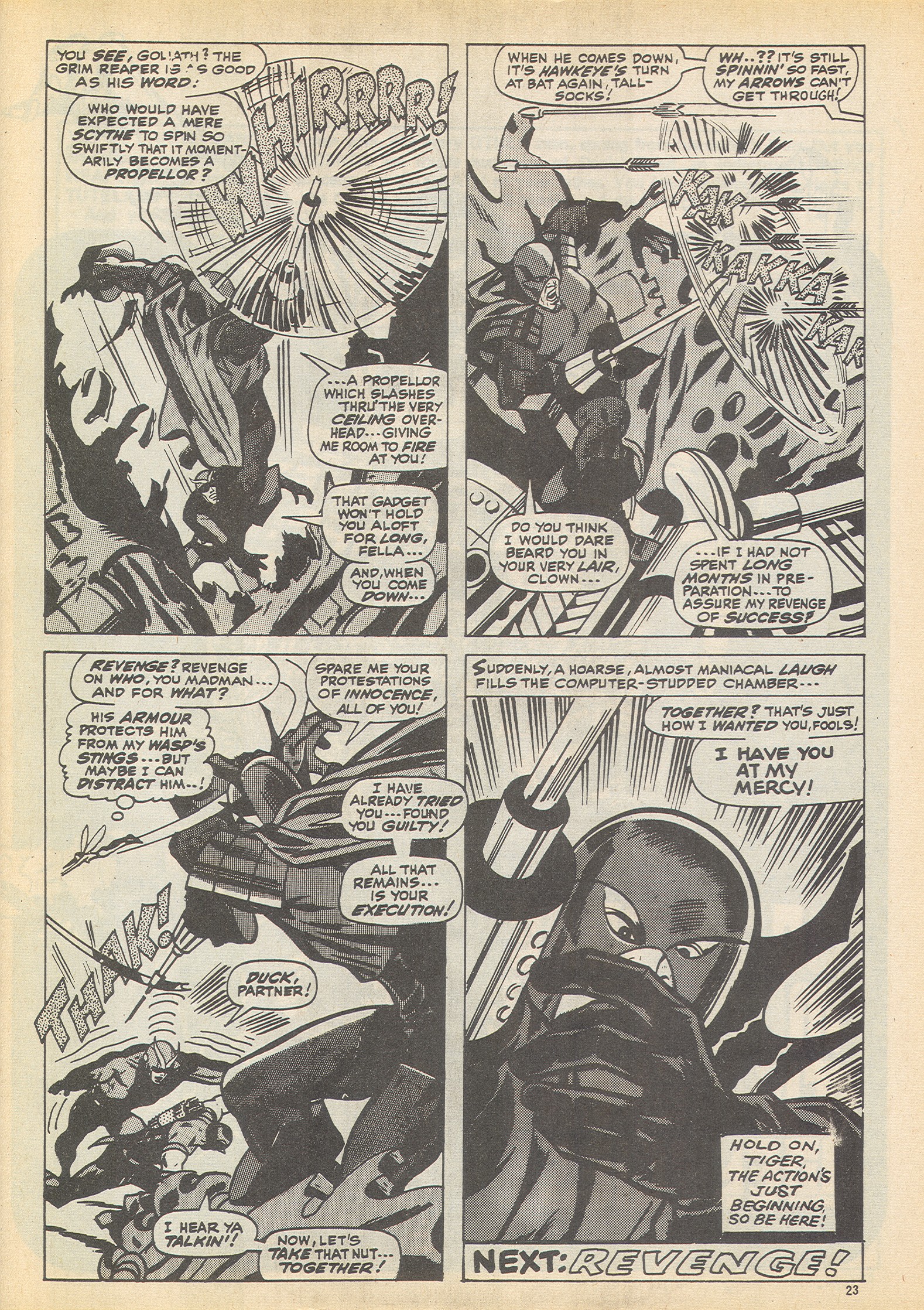 Read online The Avengers (1973) comic -  Issue #70 - 23