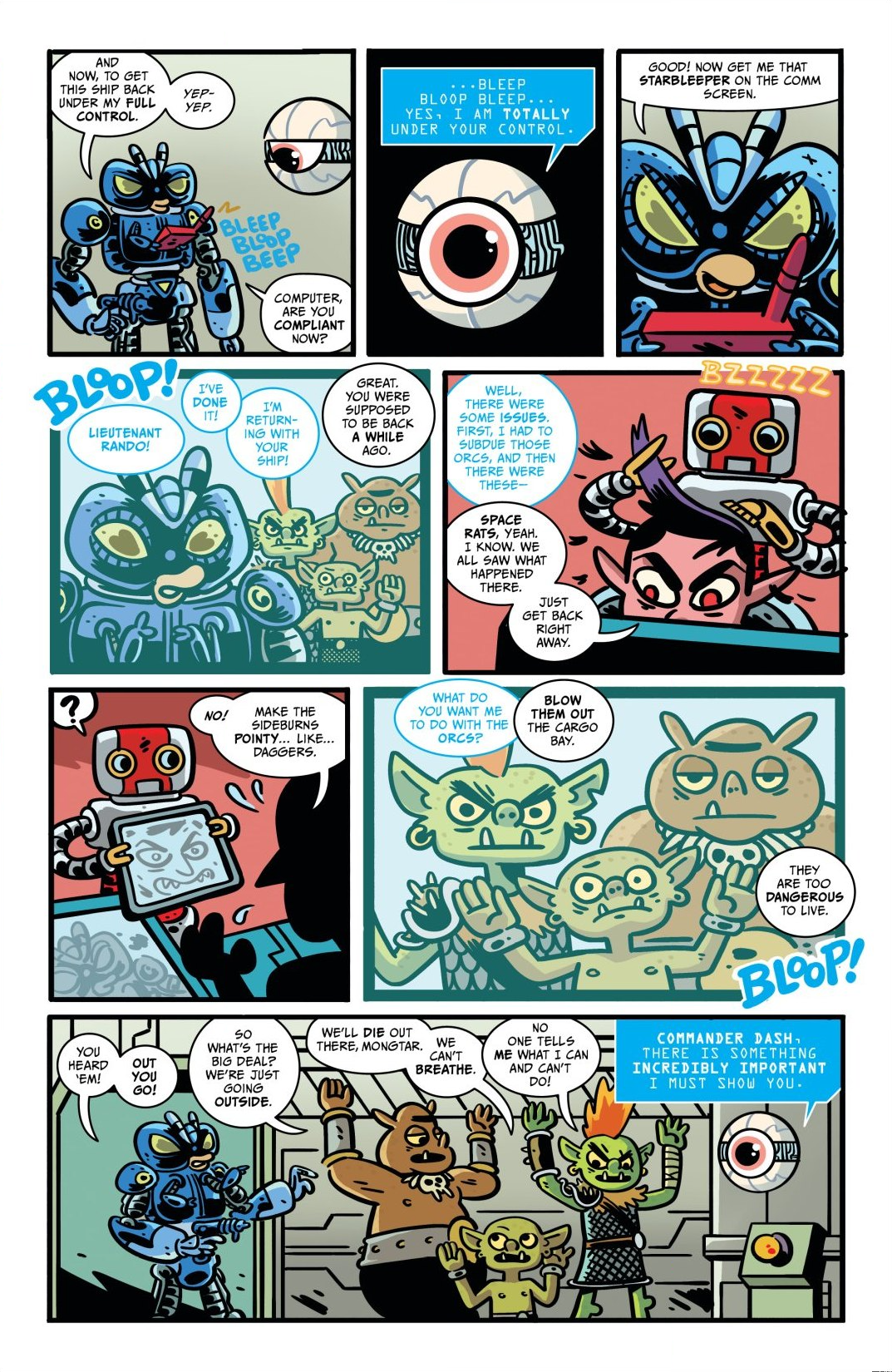 Read online Orcs in Space comic -  Issue # TPB - 86