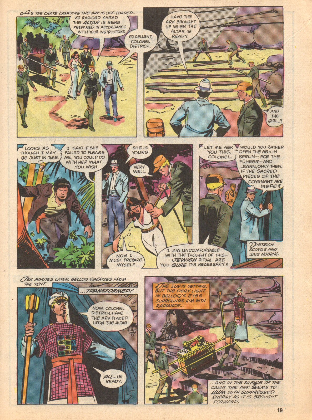 Read online Indiana Jones comic -  Issue #9 - 19