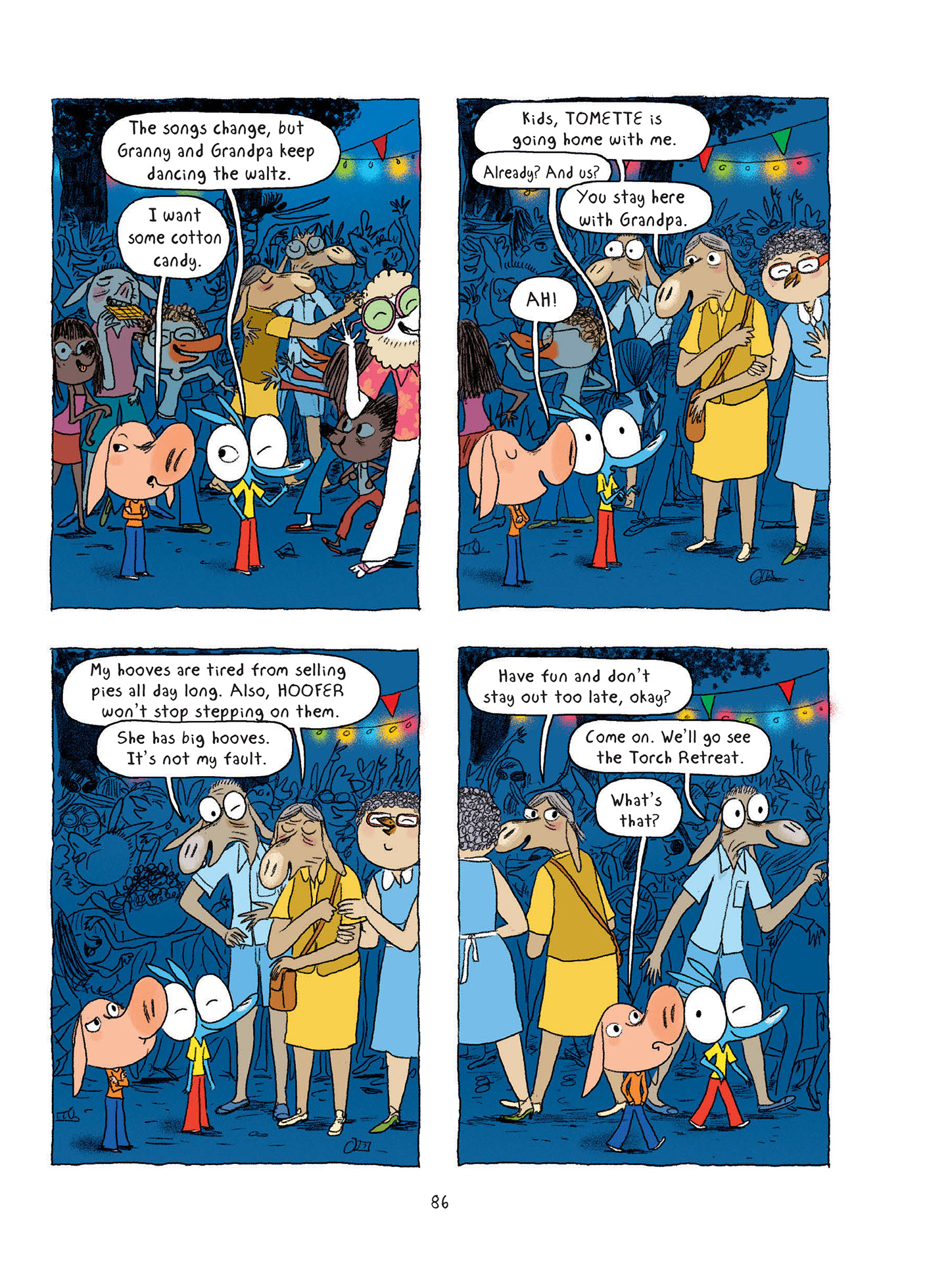 Read online Ariol comic -  Issue # TPB 7 - 88